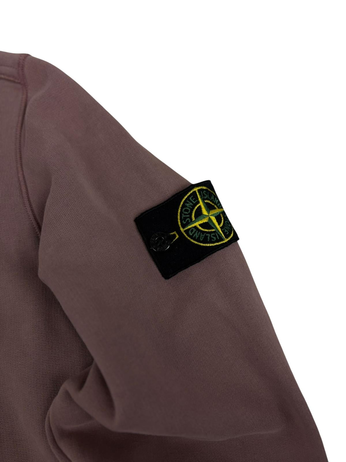 PULL ZIPPÉ STONE ISLAND - MAUVE - TAILLE S