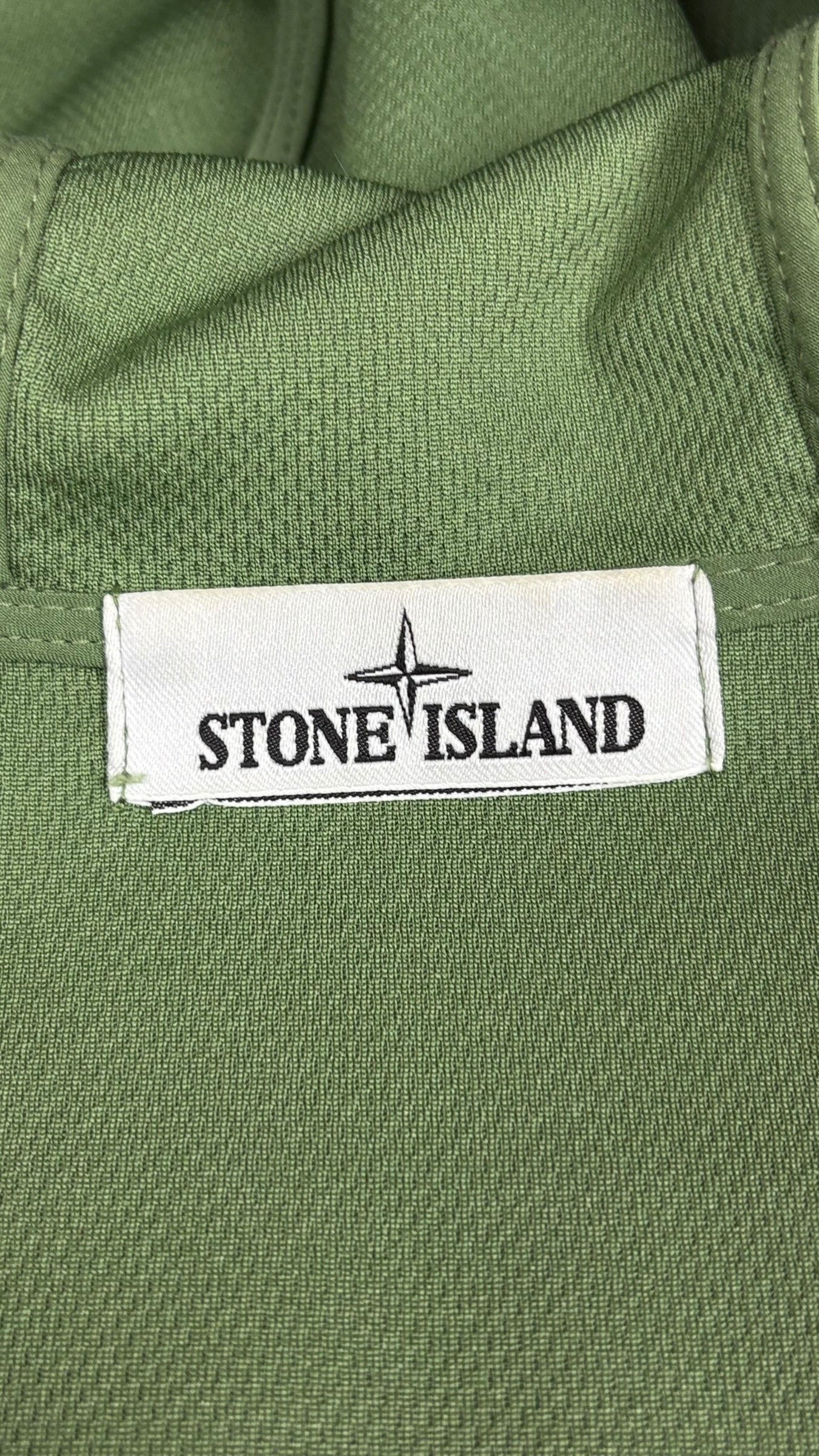 VESTE STONE ISLAND LIGHT SOFT SHELL-R - VERT - TAILLE S