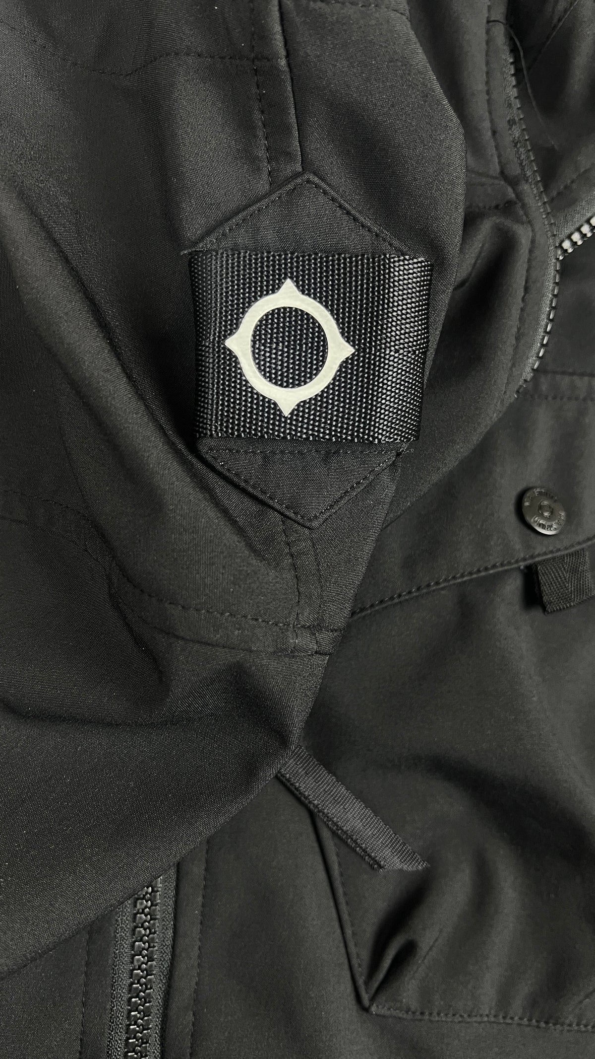 Veste à Capuche Ma.Strum Soft Shell, Noir, Taille S — photographie complémentaire 3