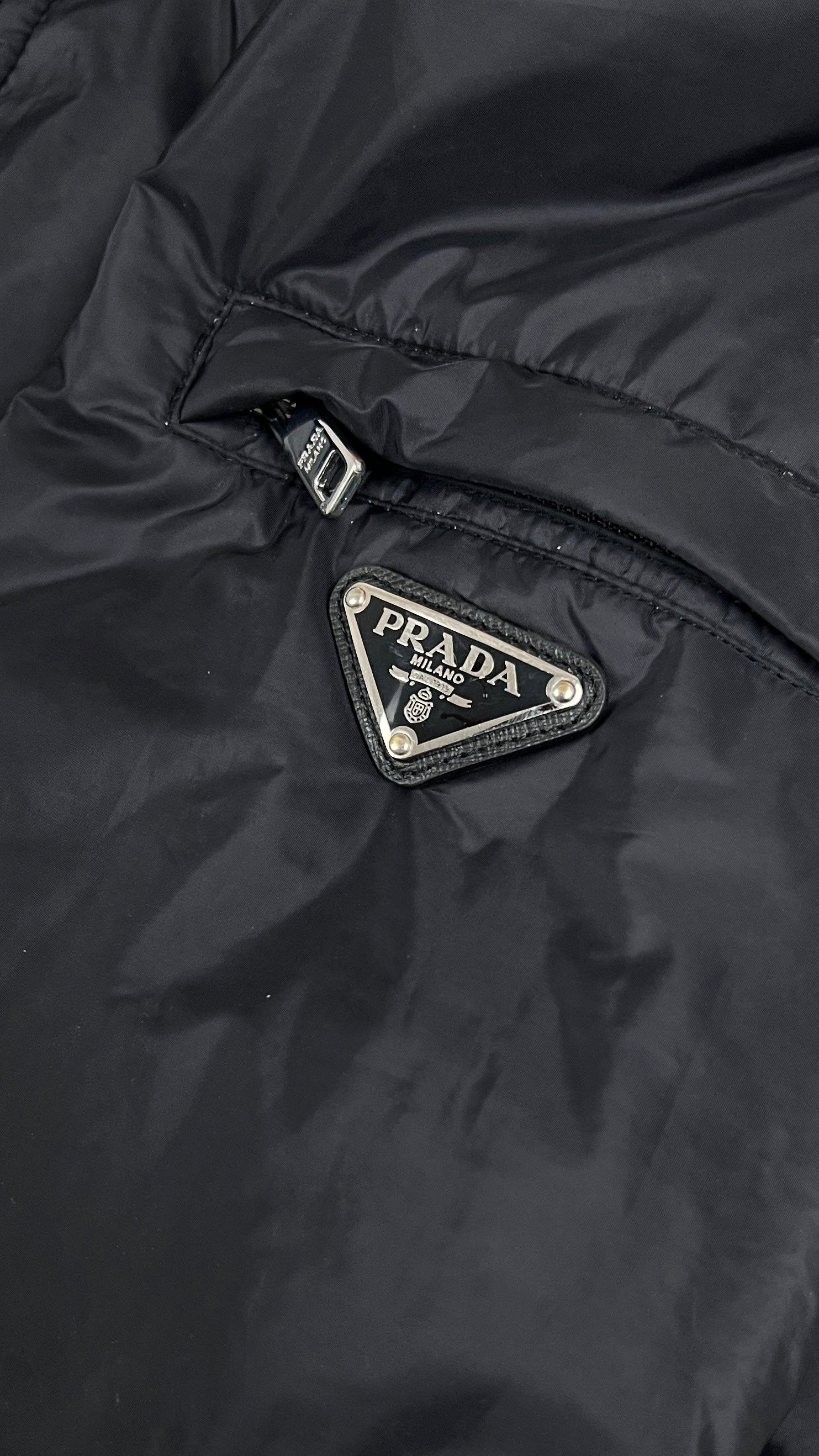 Veste Prada Nylon - Noir - Taille 52
