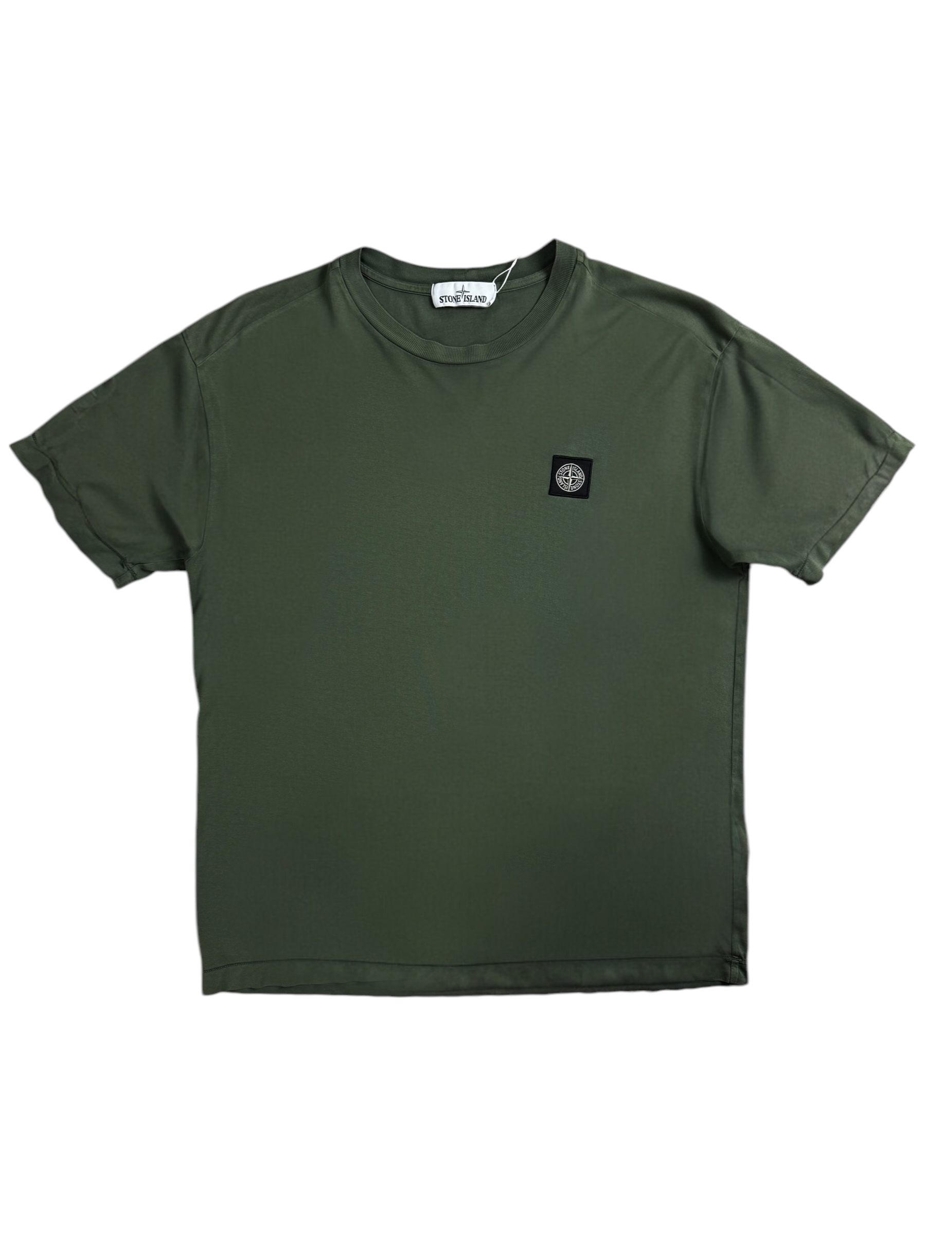 TEE-SHIRT STONE ISLAND KAKI - TAILLE L
