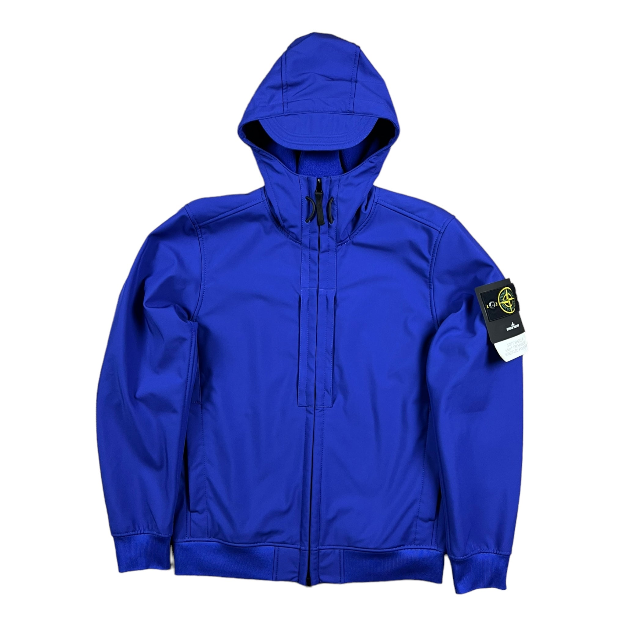VESTE À CAPUCHE STONE ISLAND SOFT SHELL-R E.DYE TECHNOLOGY IN RECYCLED POLYESTER - NB08