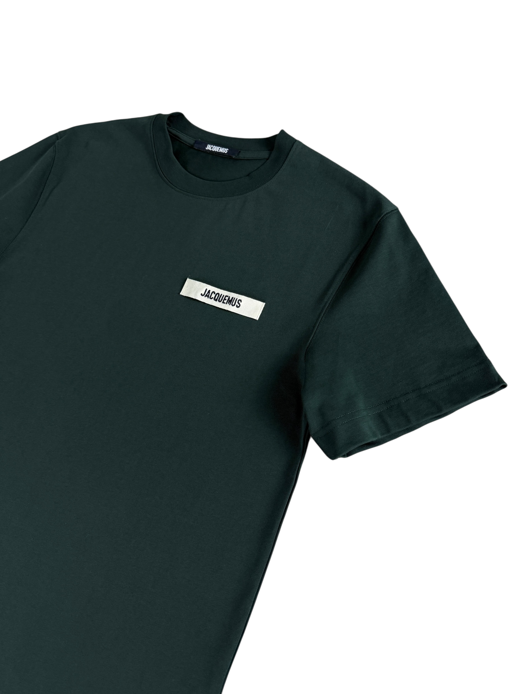 TEE-SHIRT JACQUEMUS GROS GRAIN - VERT - NEUF
