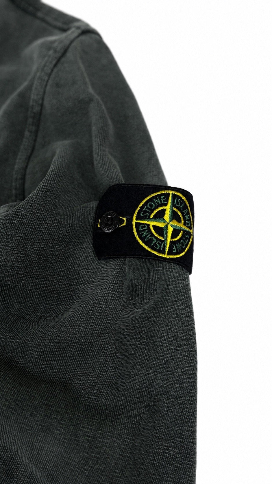 Pull Crewneck Stone Island vert petrole taille S - vue 3/4