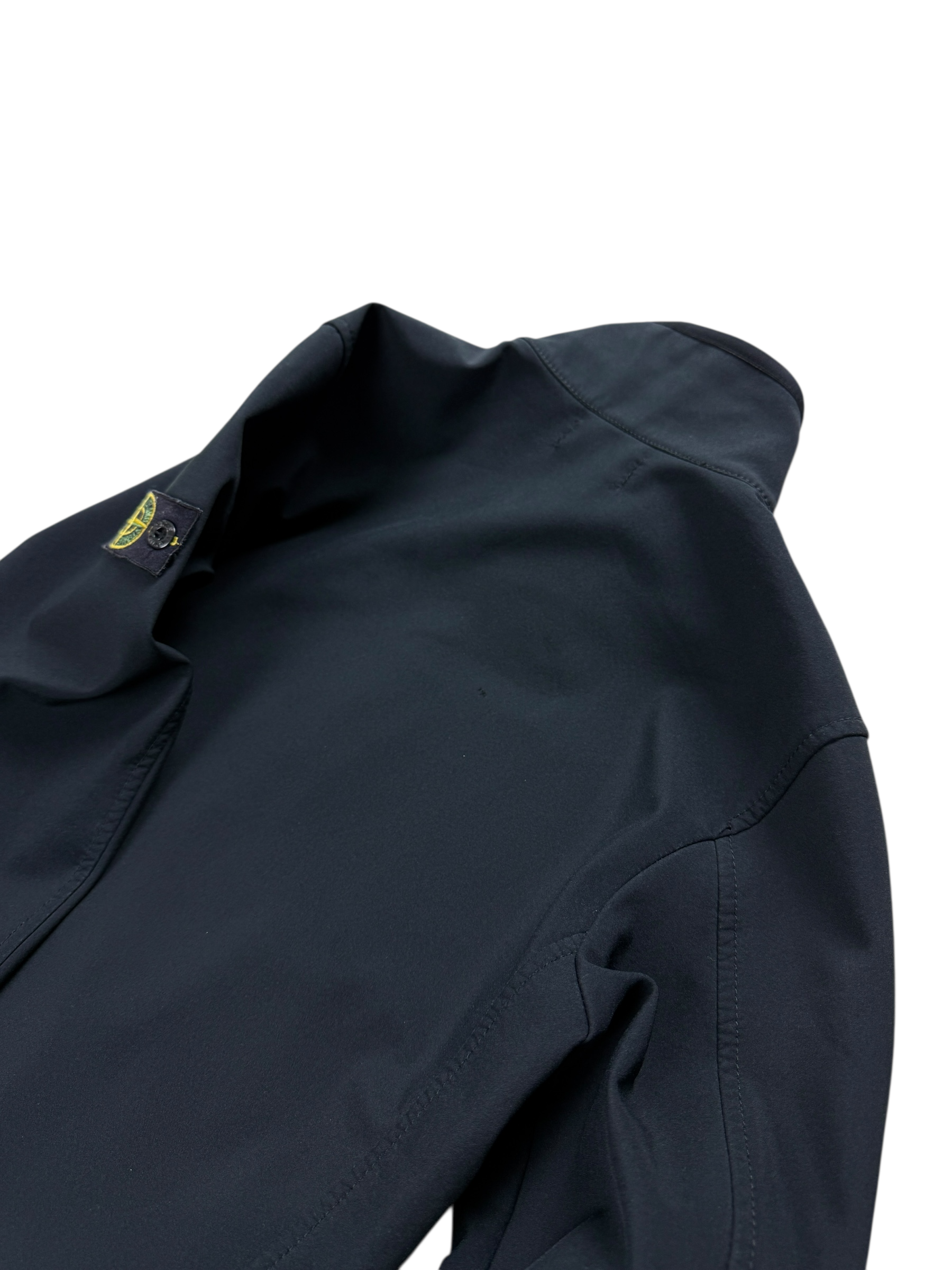 VESTE STONE ISLAND SOFT SHELL-R NOIR - TAILLE 12 ANS