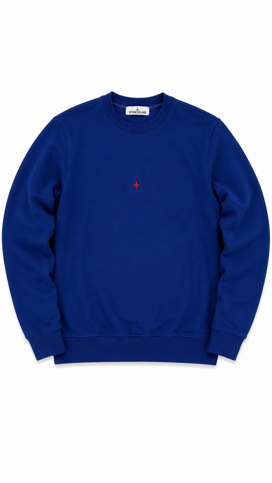 Crewneck Pull Stone Island Marina - Bleu - Taille L