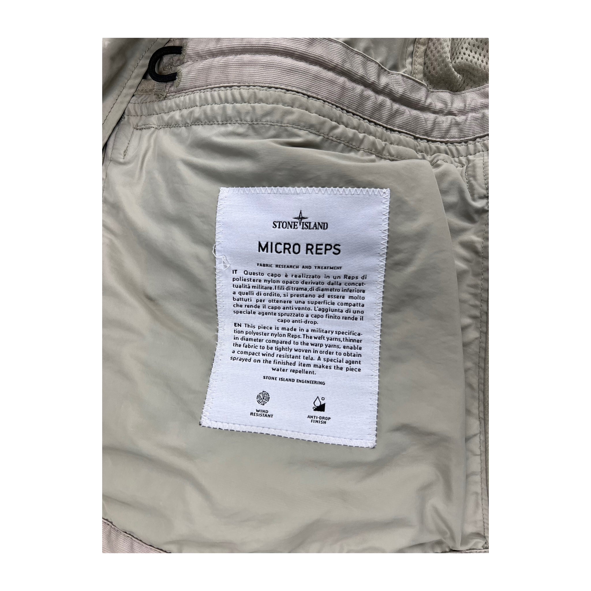 VESTE STONE ISLAND MICRO REPS - NB08