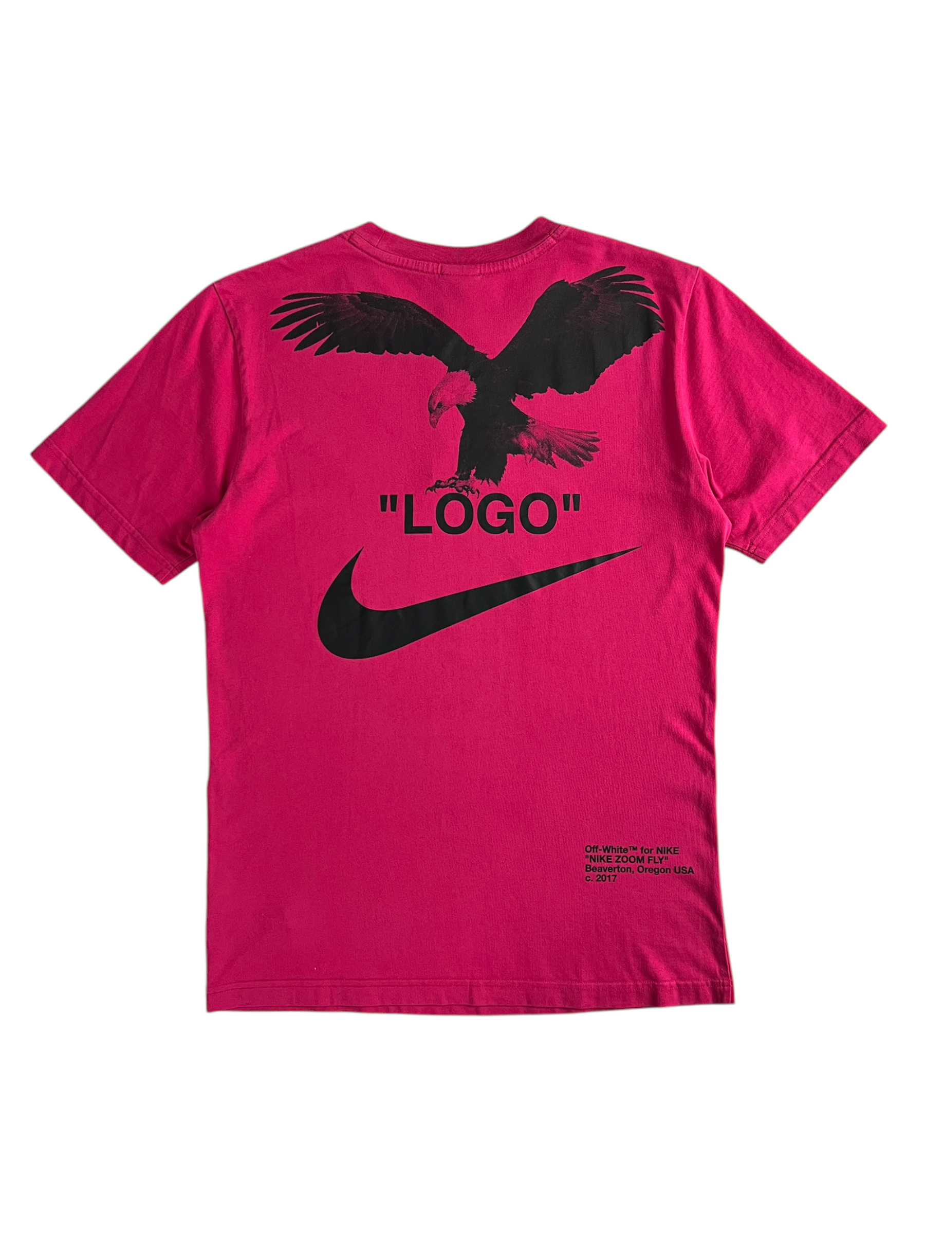 TEE-SHIRT NIKE X OFF WHITE ROSE - TAILLE S