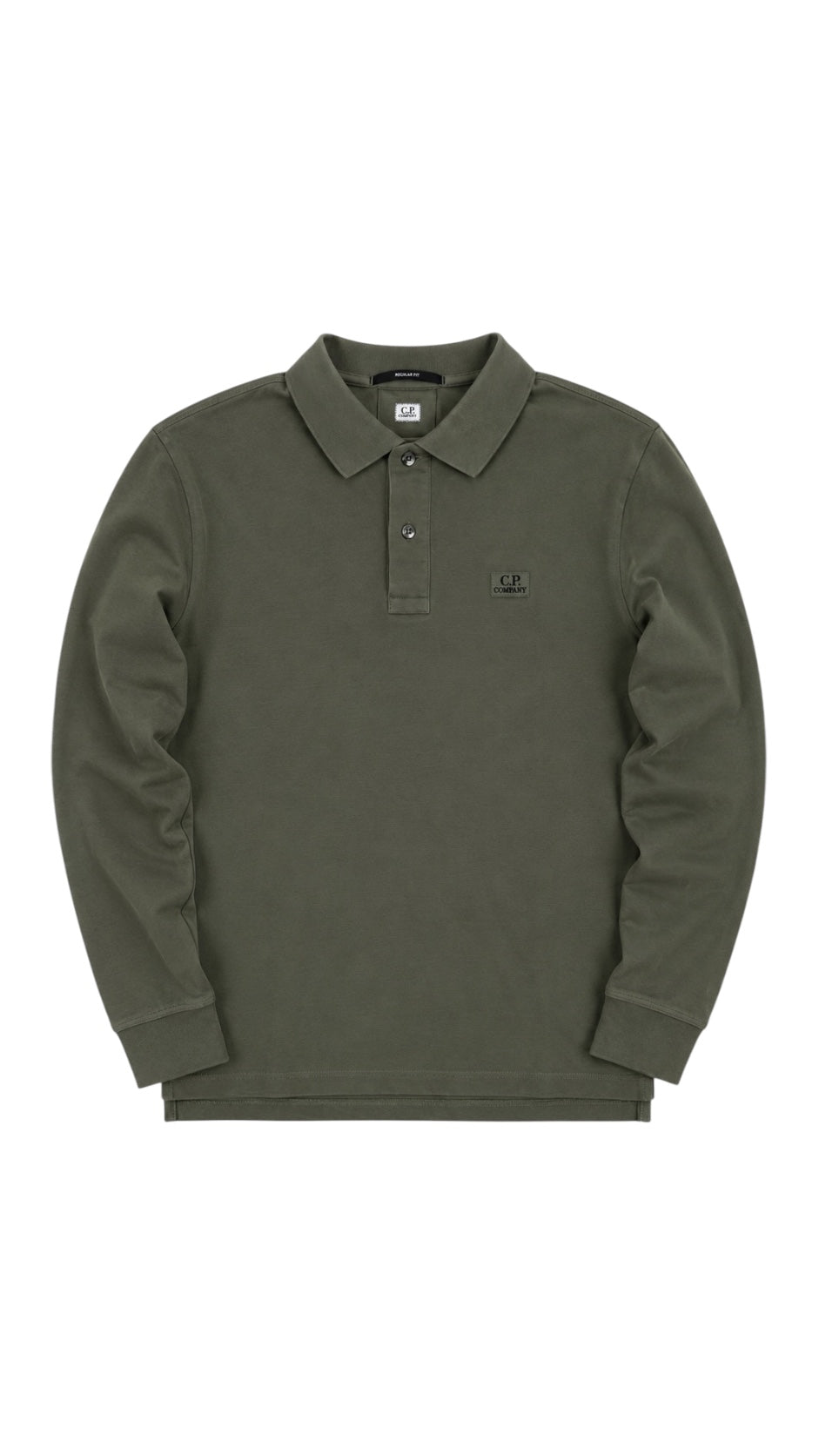 Polo Manches Longues C.P Company - Kaki - Taille XS
