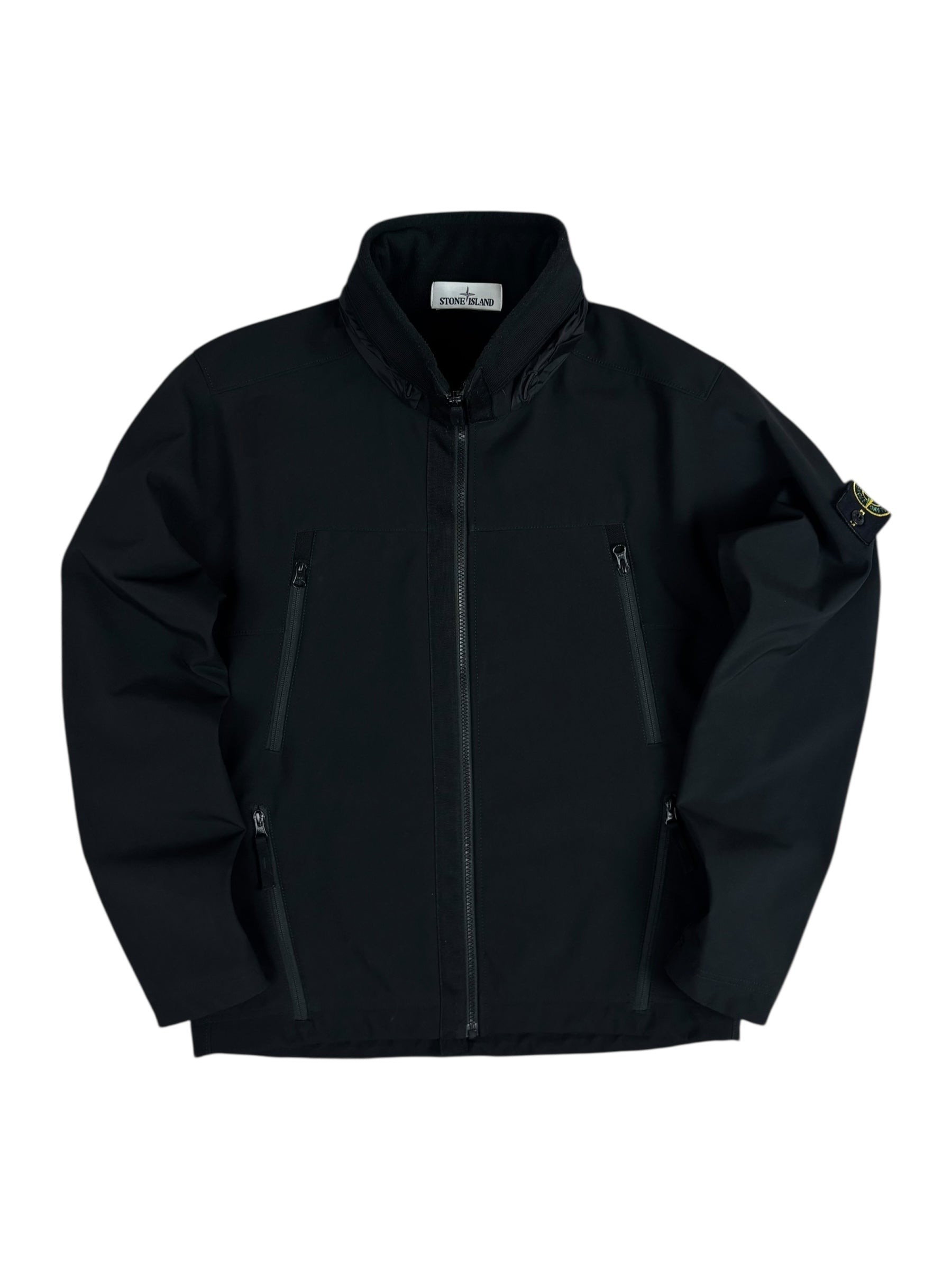 VESTE STONE ISLAND SOFT SHELL-R - NOIR - TAILLE L