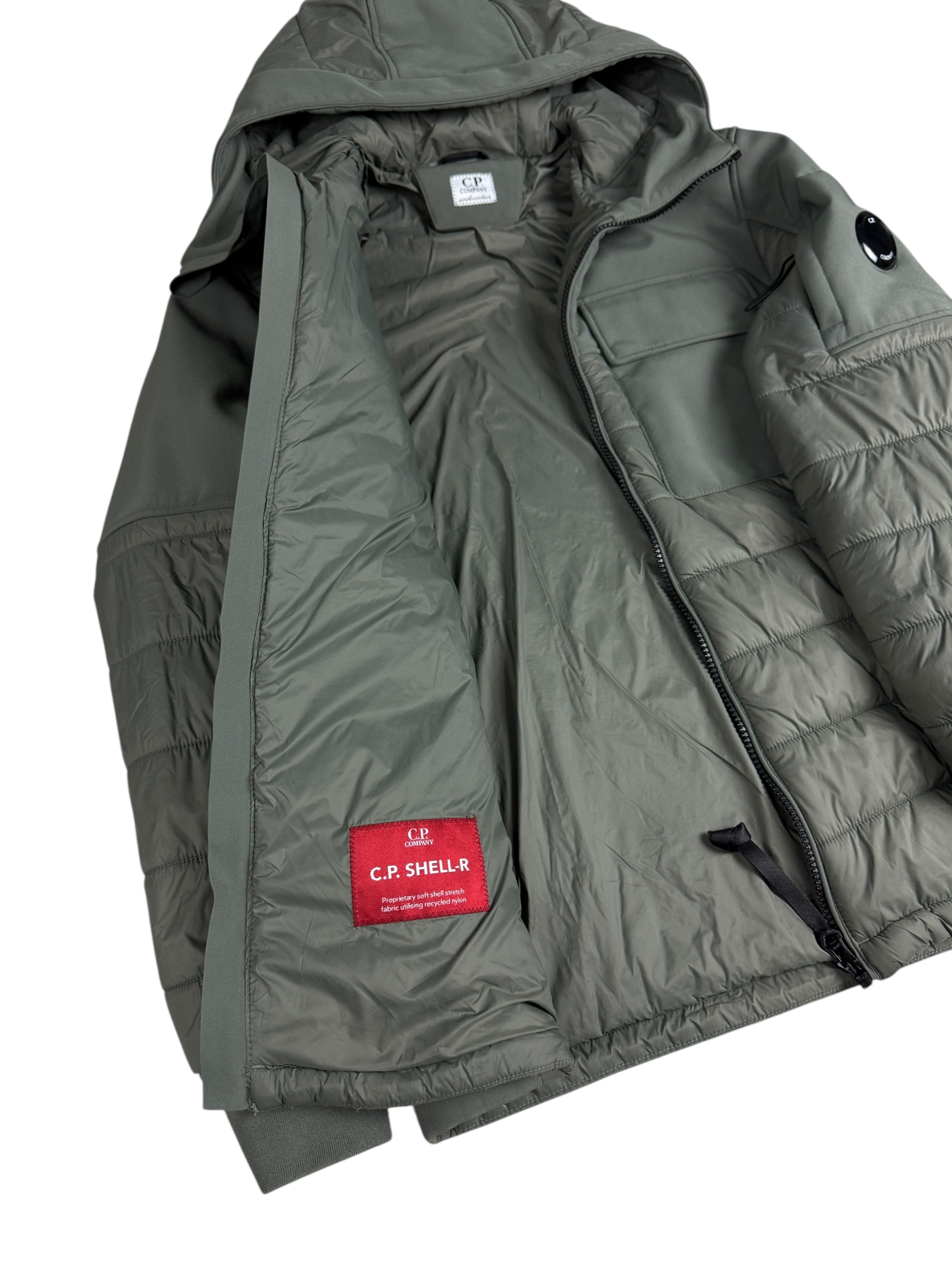 VESTE C.P COMPANY SHELL-R - KAKI- TAILLE XS