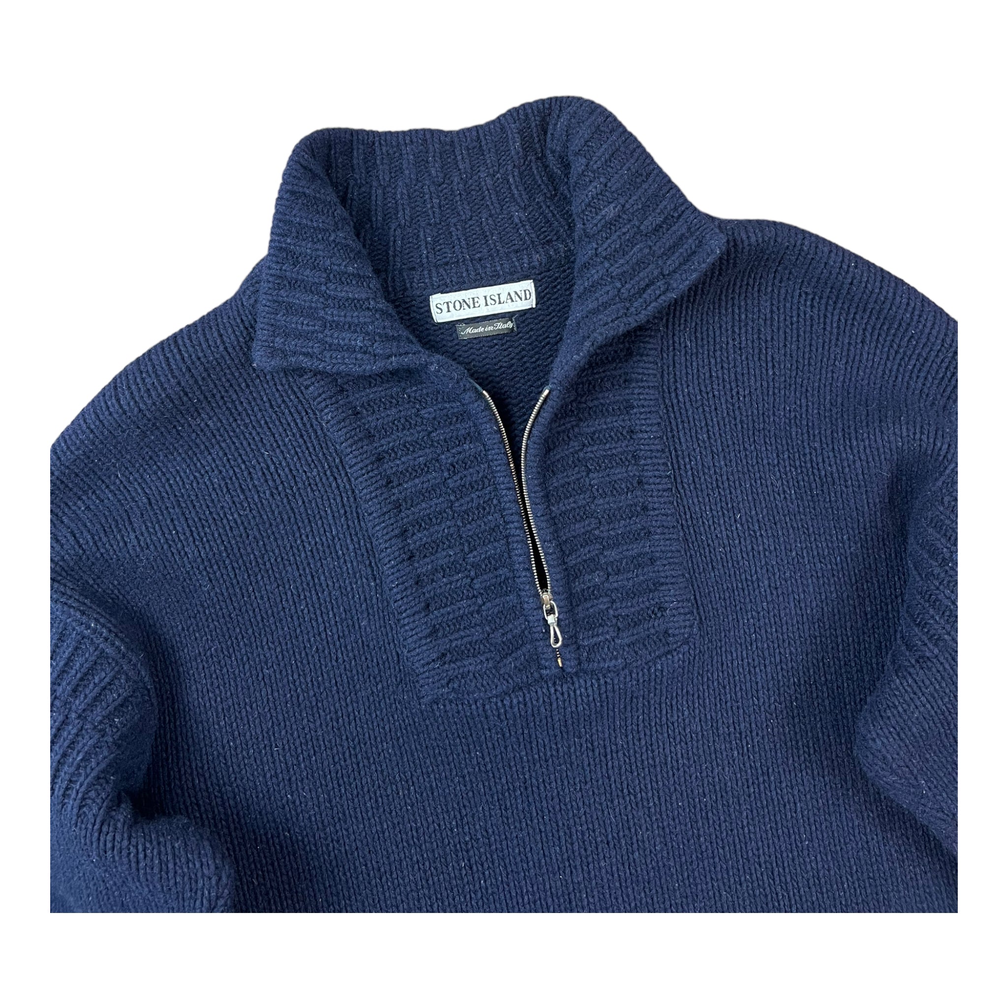 SWEAT ZIPÉ STONE ISLAND VINTAGE - NB08