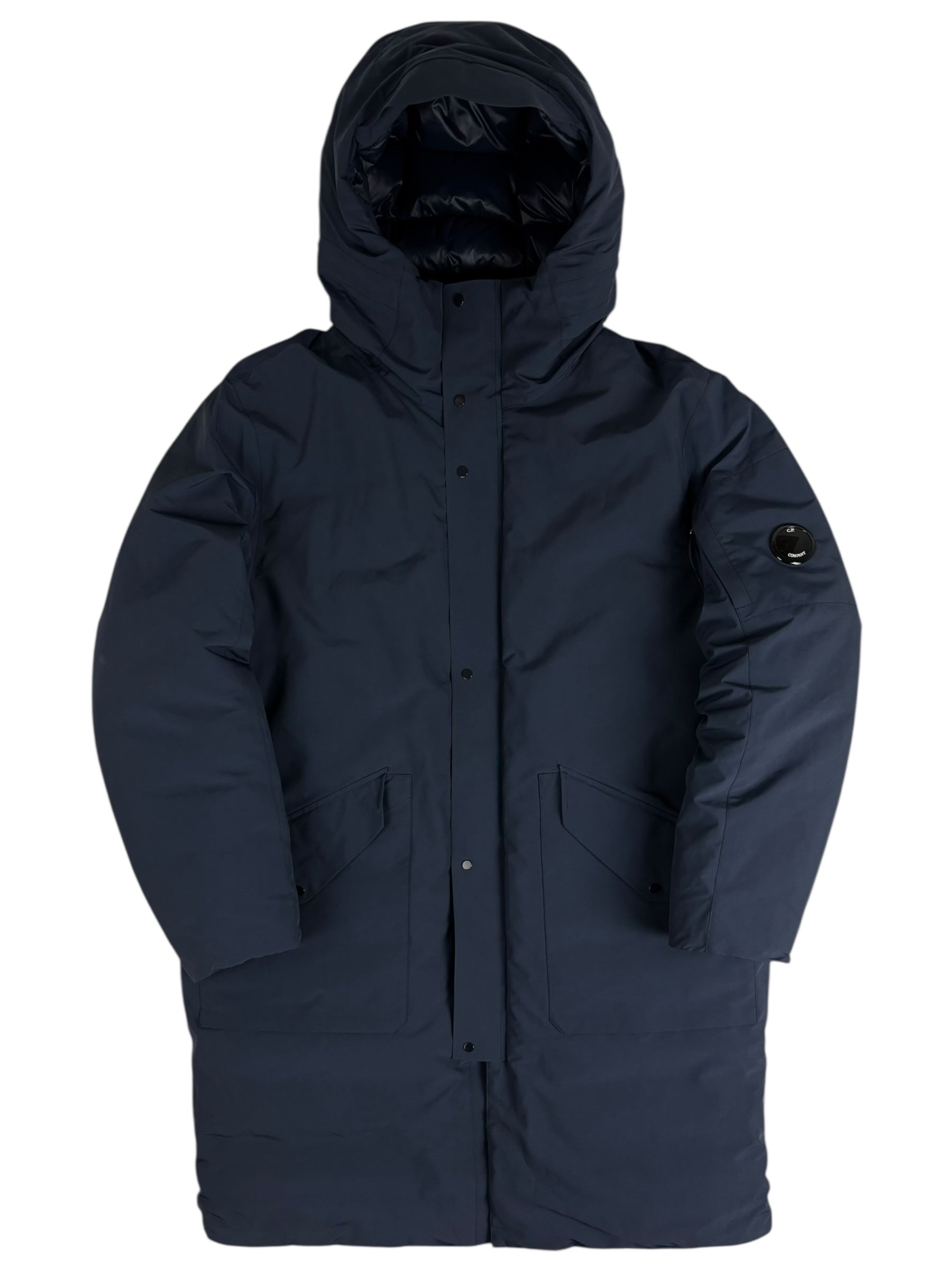 PARKA C.P COMPANY MICRO-M (R) DOWN JACKET - MARINE - TAILLE 56