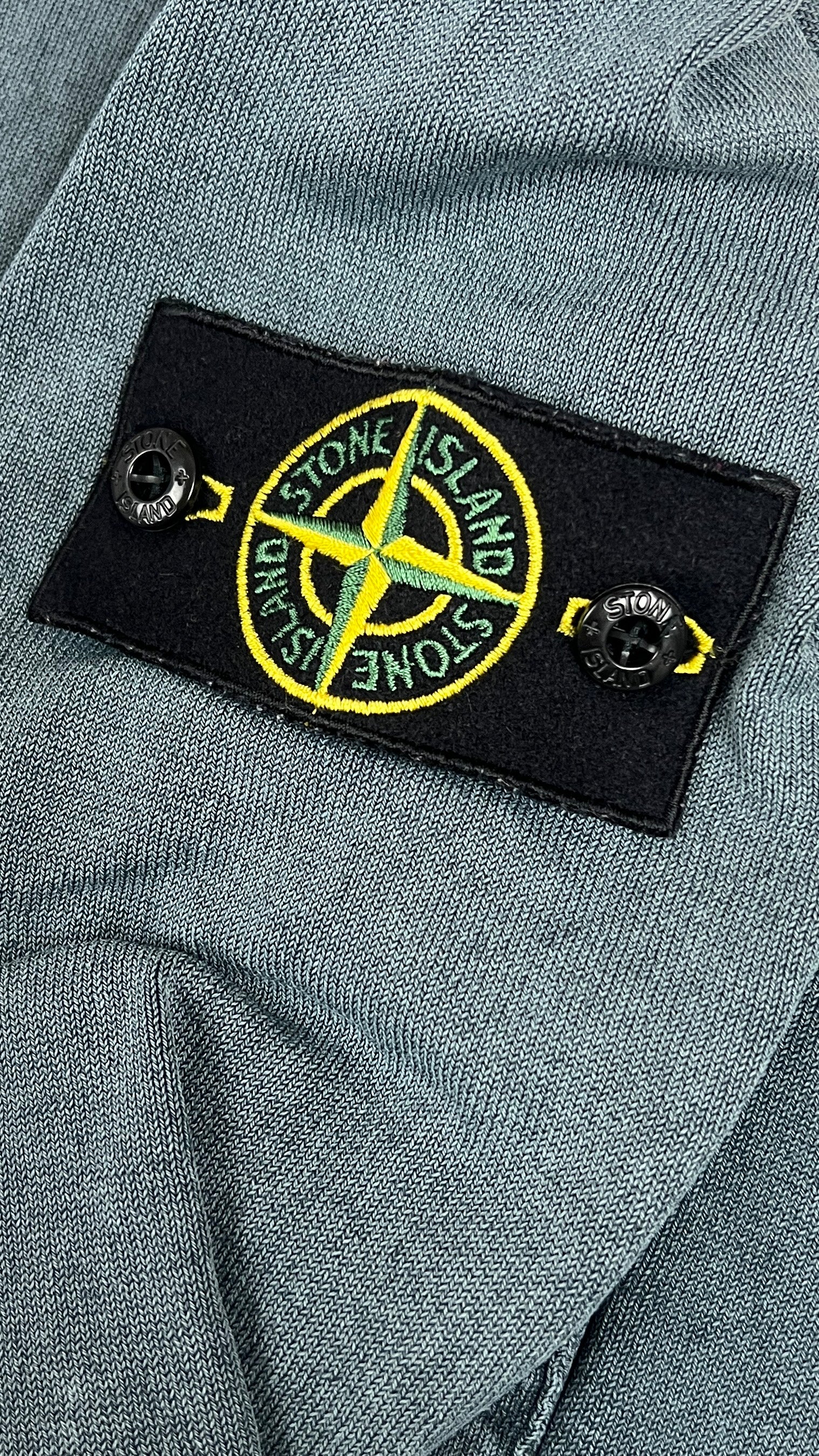 Gilet Zippé à Capuche Stone Island - Gris - Taille S