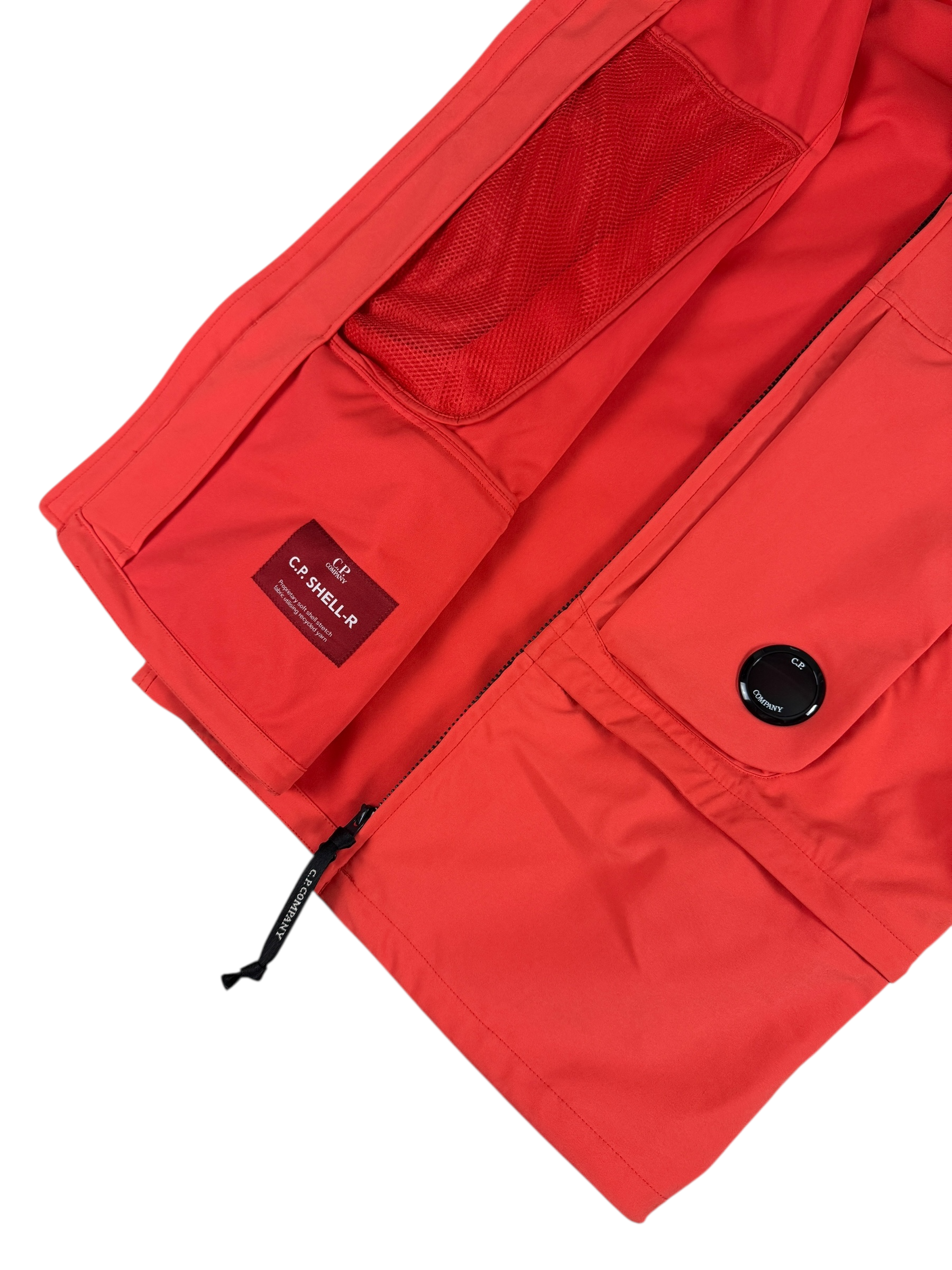 GILET C.P COMPANY SHELL-R - ORANGE - NEUF