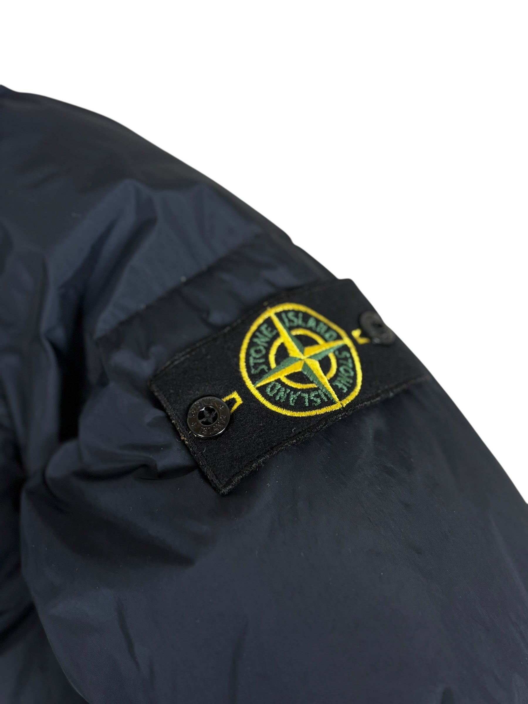 DOUDOUNE STONE ISLAND GARMENT DYED CRINKLE REPS NY DOWN - MARINE - TAILLE M