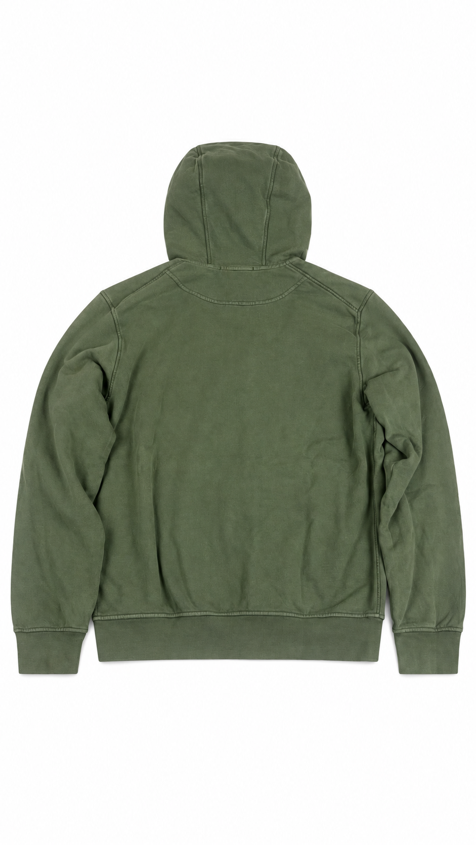 Sweat-shirt Hoodie Zippé Stone Island Junior, Kaki, Taille 12 ans — autre vue du produit