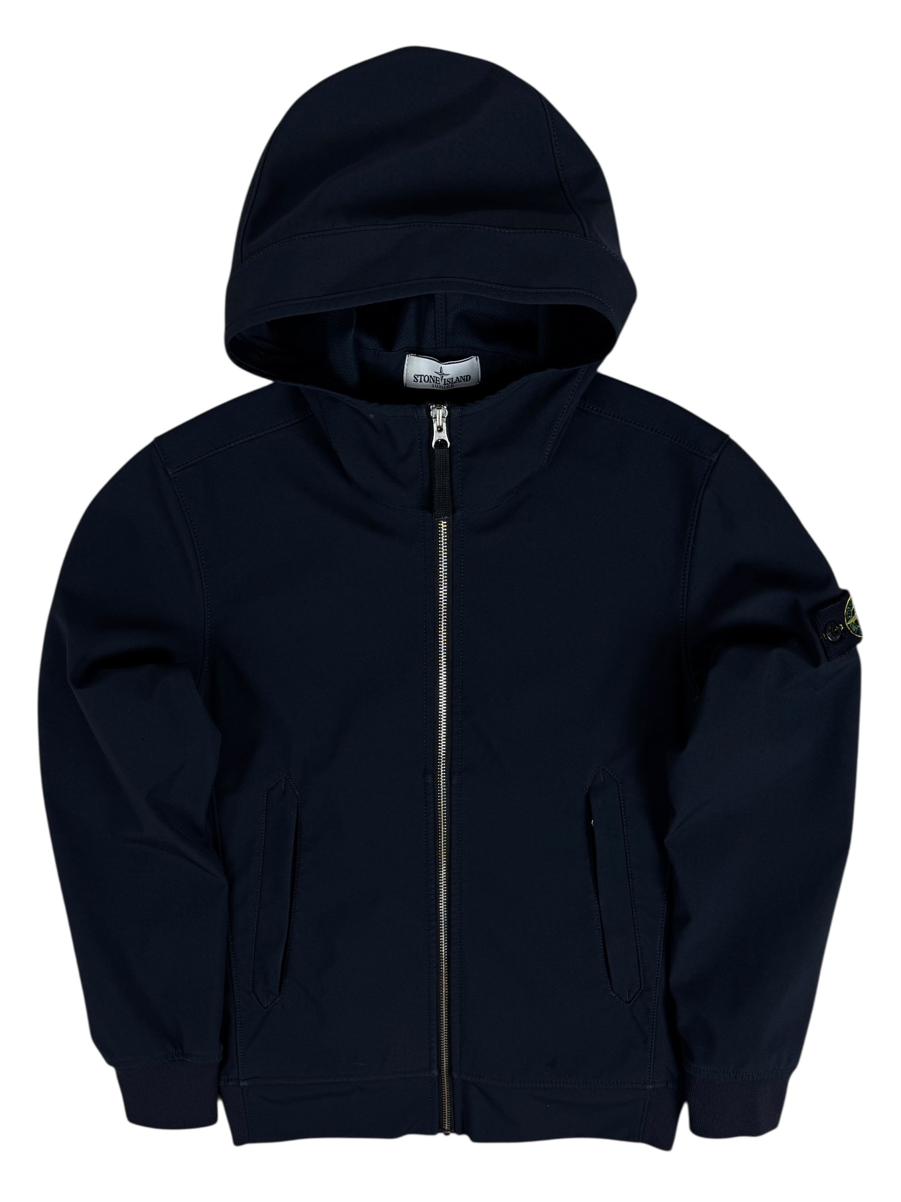 VESTE STONE ISLAND SHELL - MARINE - TAILLE 12 ANS