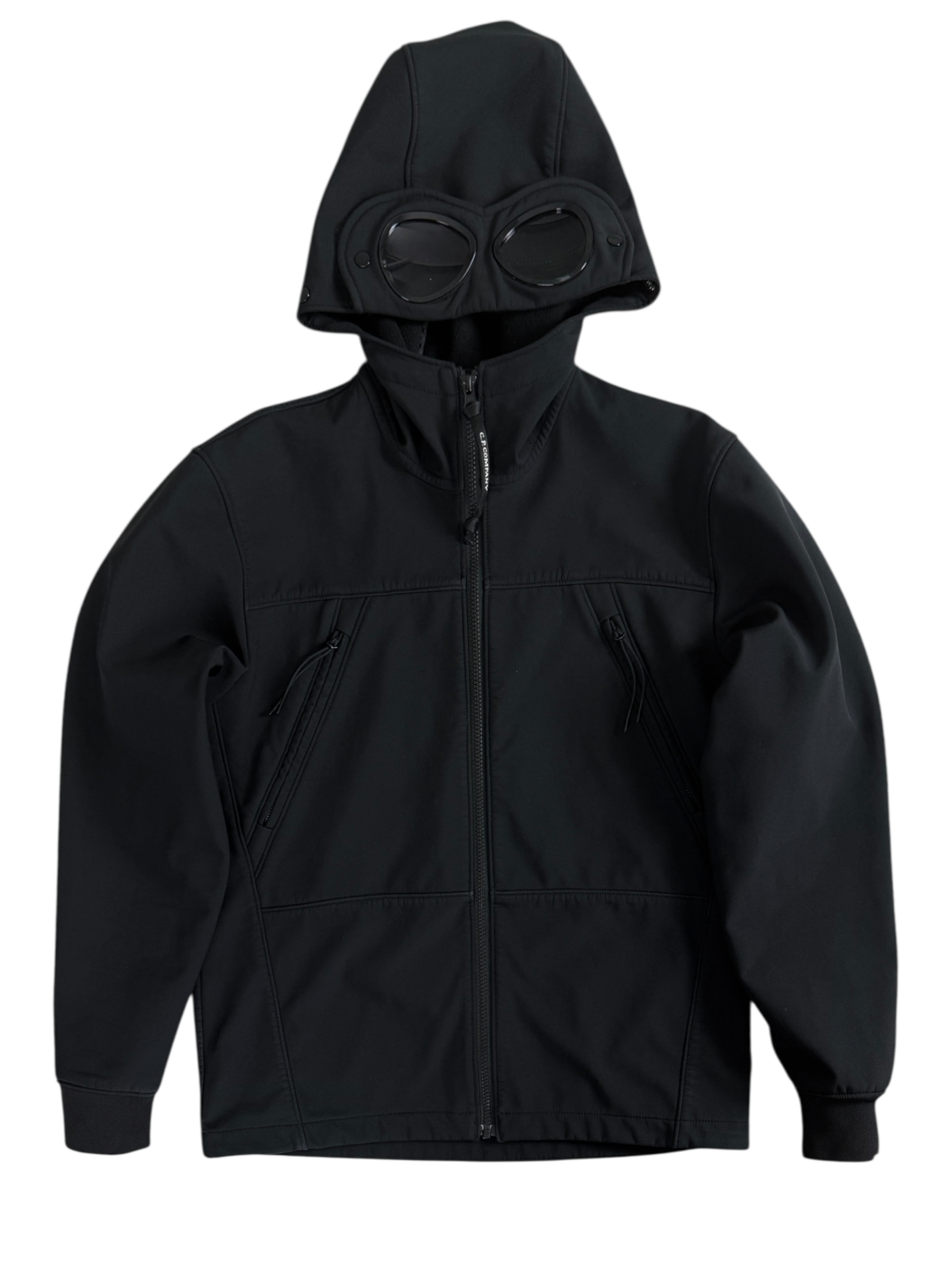 VESTE C.P COMPANY SHELL-R GOGGLE JACKET - NOIR - TAILLE XS