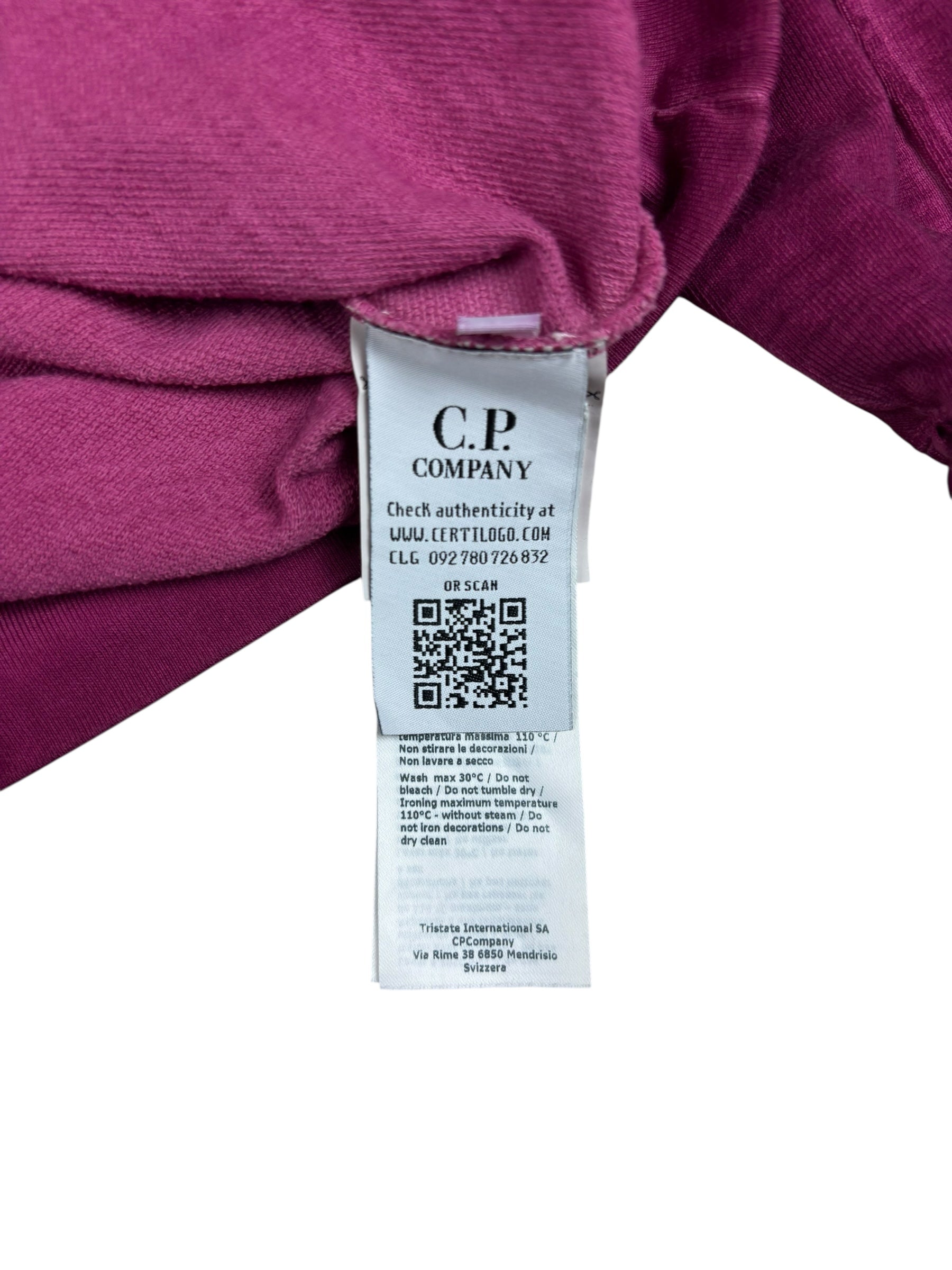 CREWNECK C.P COMPANY - ROUGE/VIOLET - TAILLE L