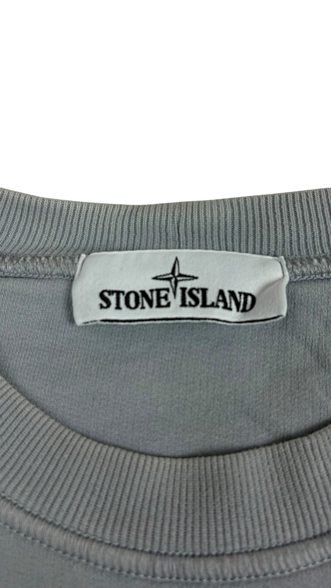 CREWNECK PULL STONE ISLAND - BLEU - TAILLE L