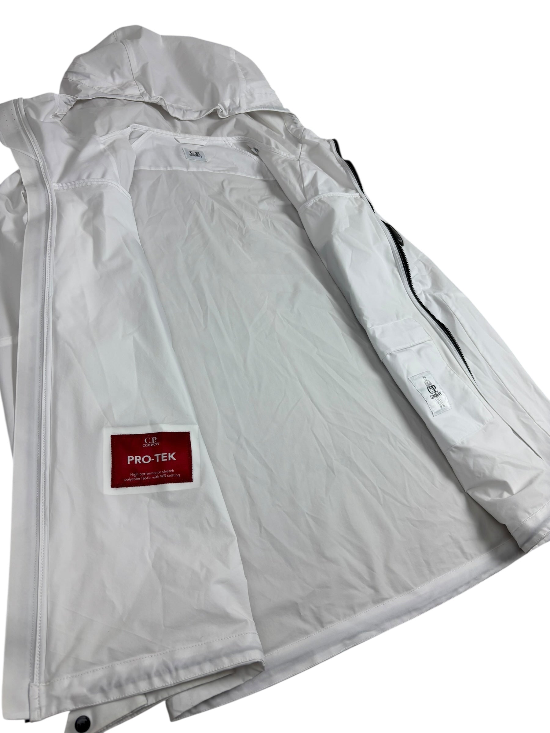 VESTE C.P COMPANY PRO-TEK - BLANC - TAILLE 50