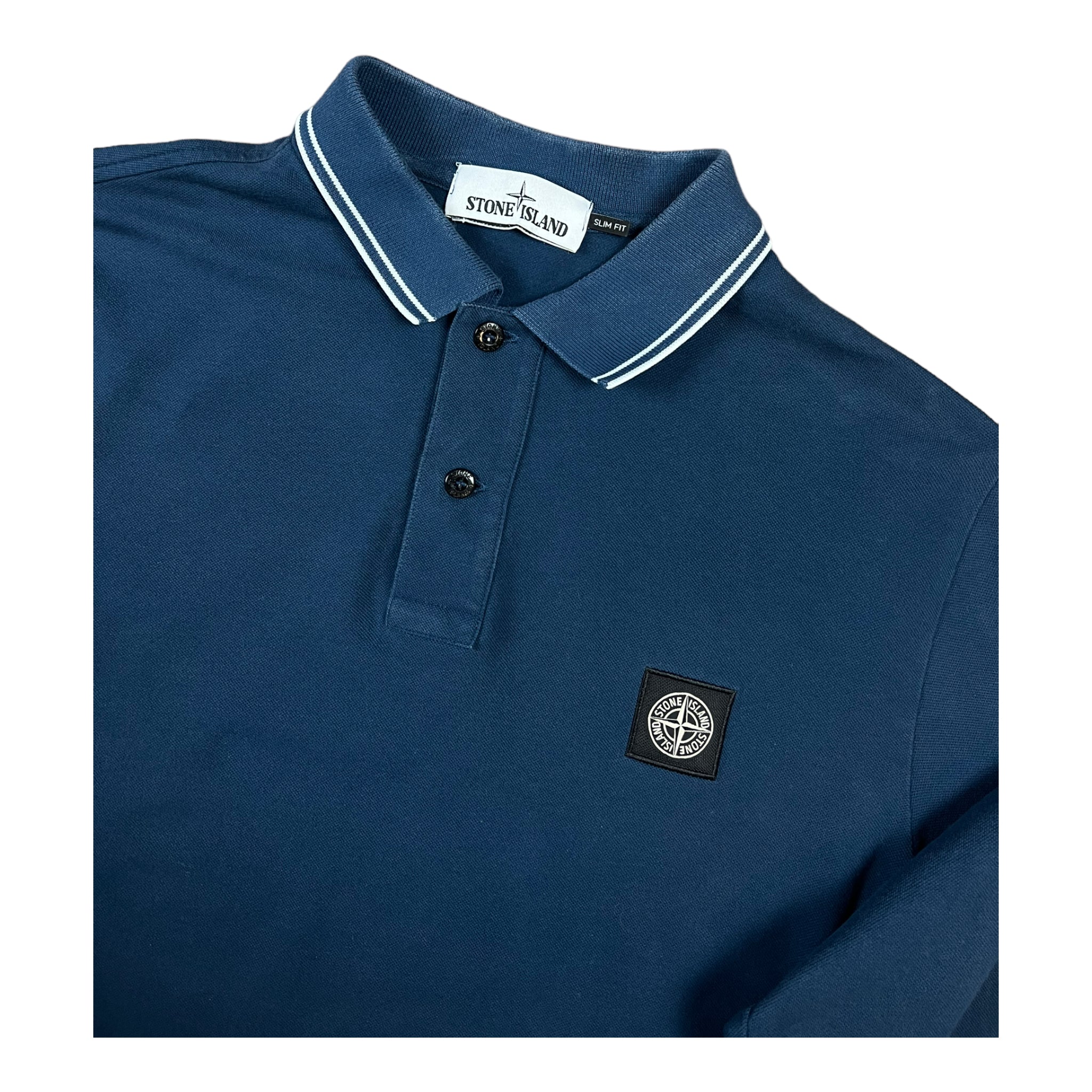 POLO MANCHES LONGUES STONE ISLAND - NB08