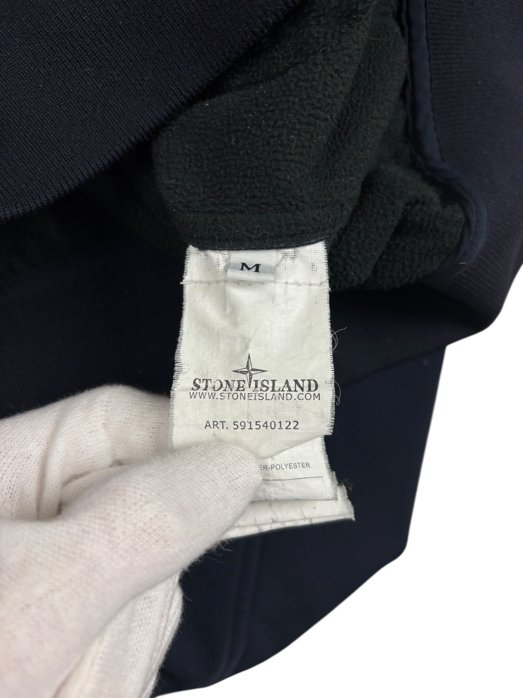 VESTE STONE ISLAND SOFT SHELL-R - MARINE - TAILLE M