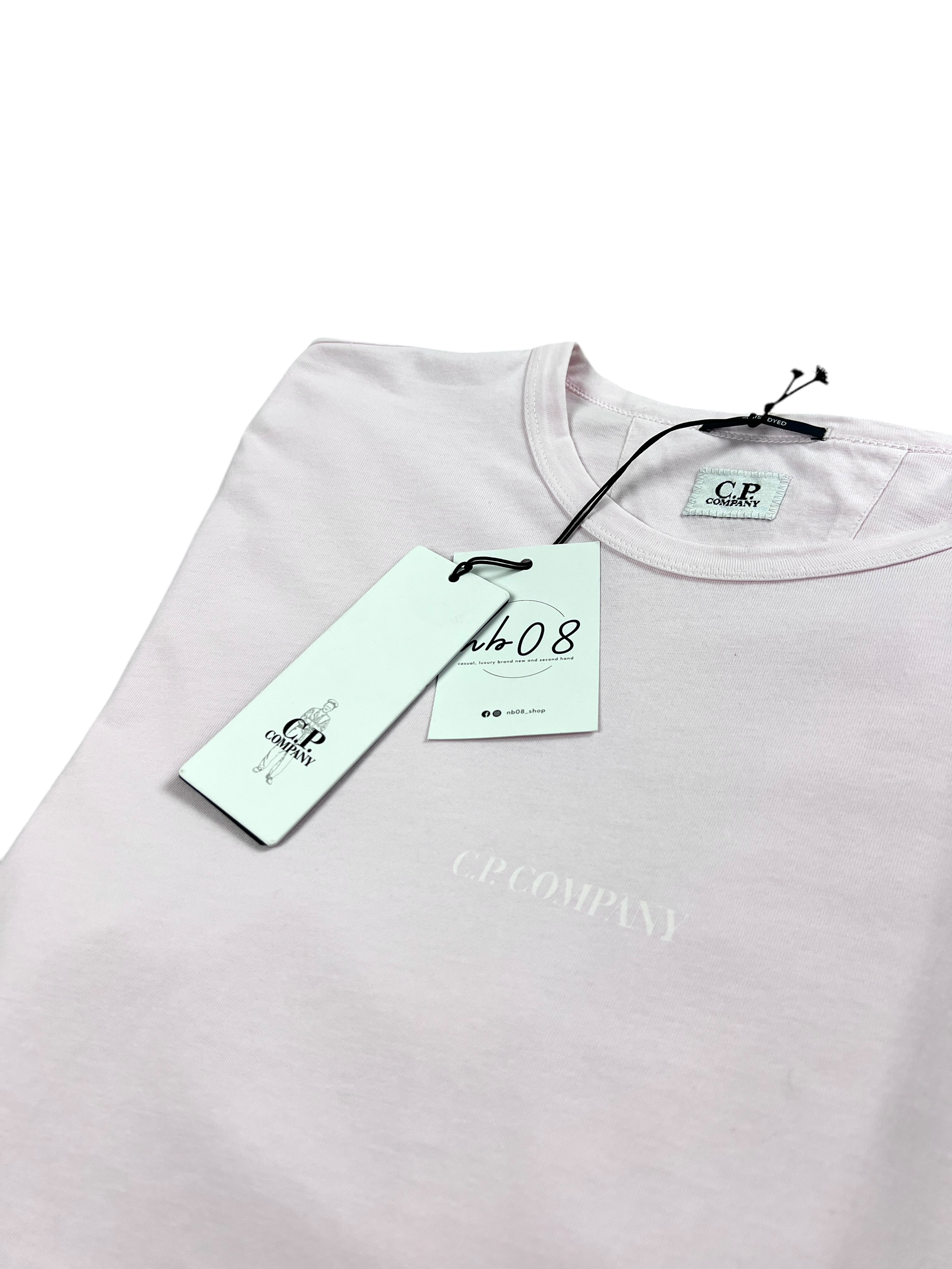 TEE-SHIRT C.P COMPANY ROSE - NEUF