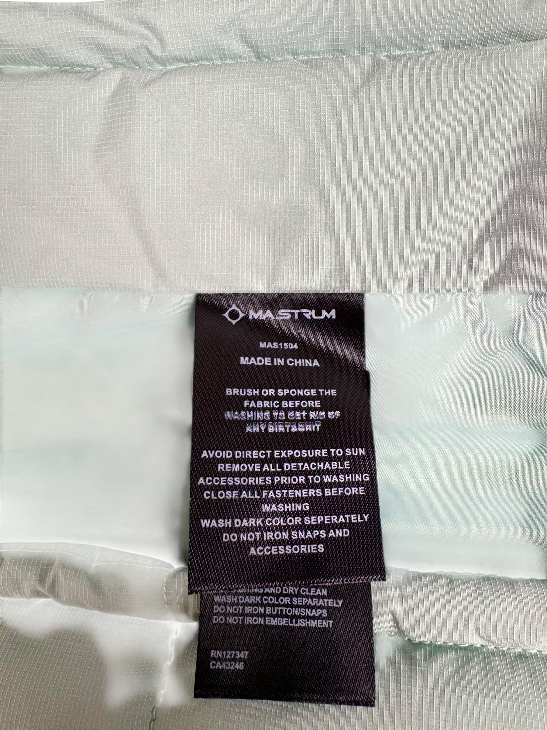 GILET MA.STRUM - TURQUOISE - TAILLE M