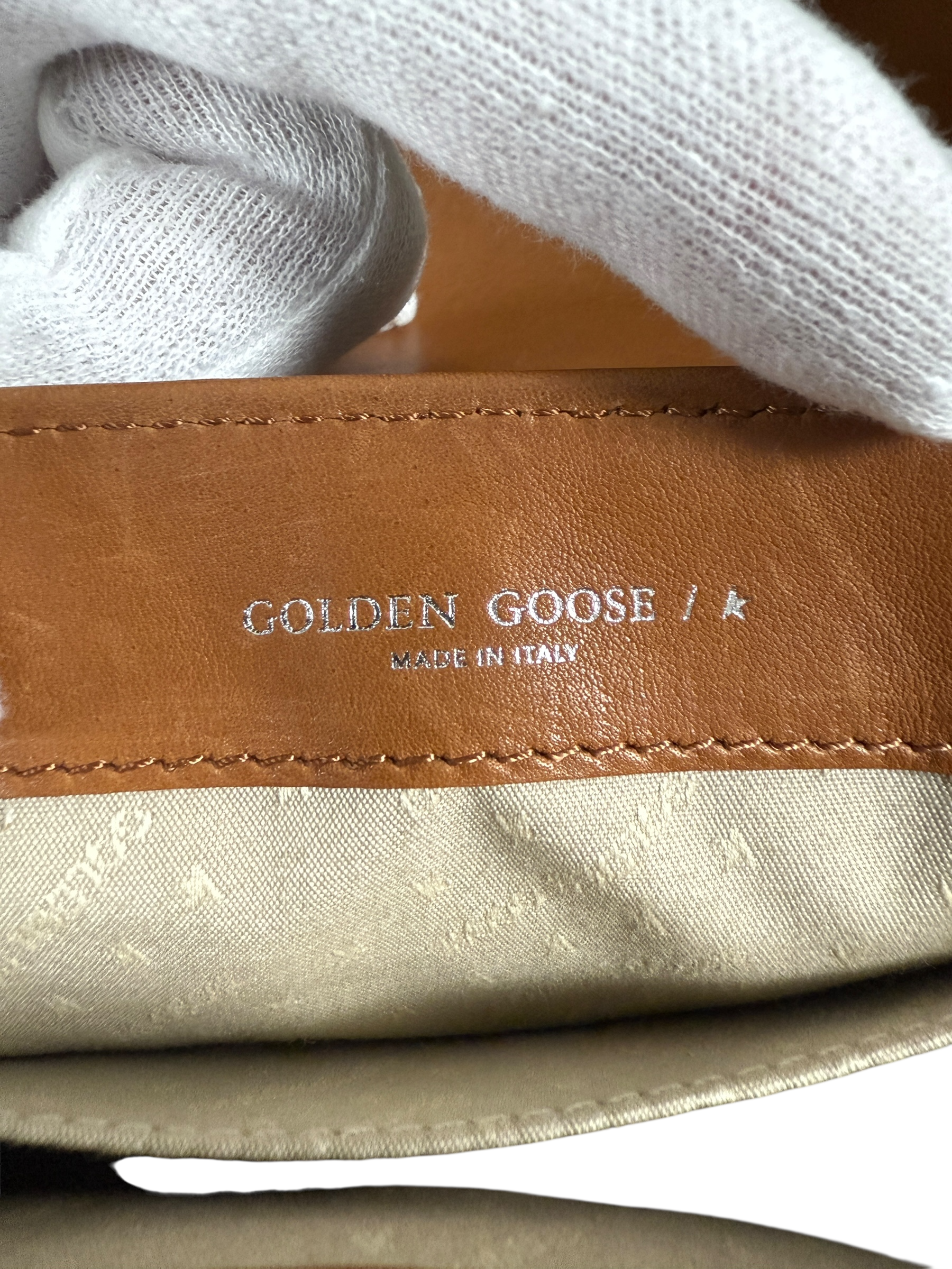SAC GOLDEN GOOSE RODEO BAG STAR - MARRON - TAILLE UNI - NEUF