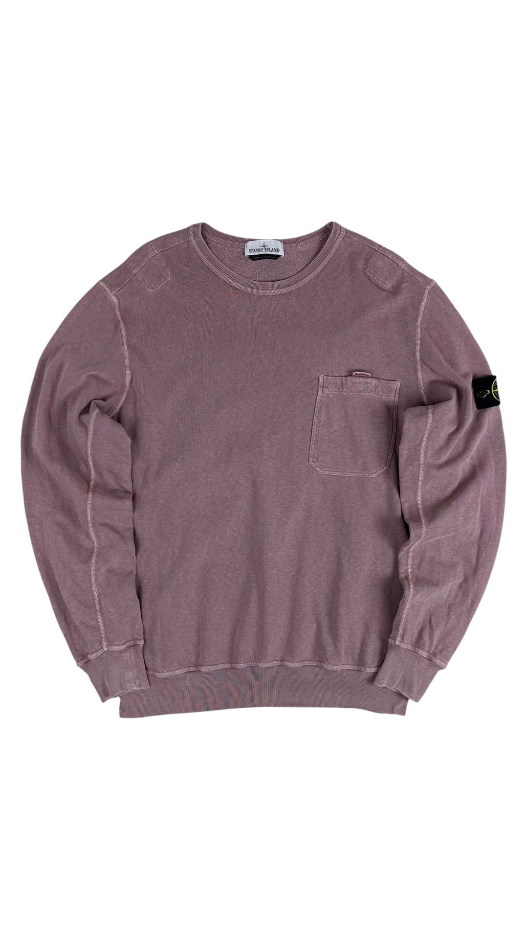 CREWNECK PULL STONE ISLAND - BORDEAUX - TAILLE XXL