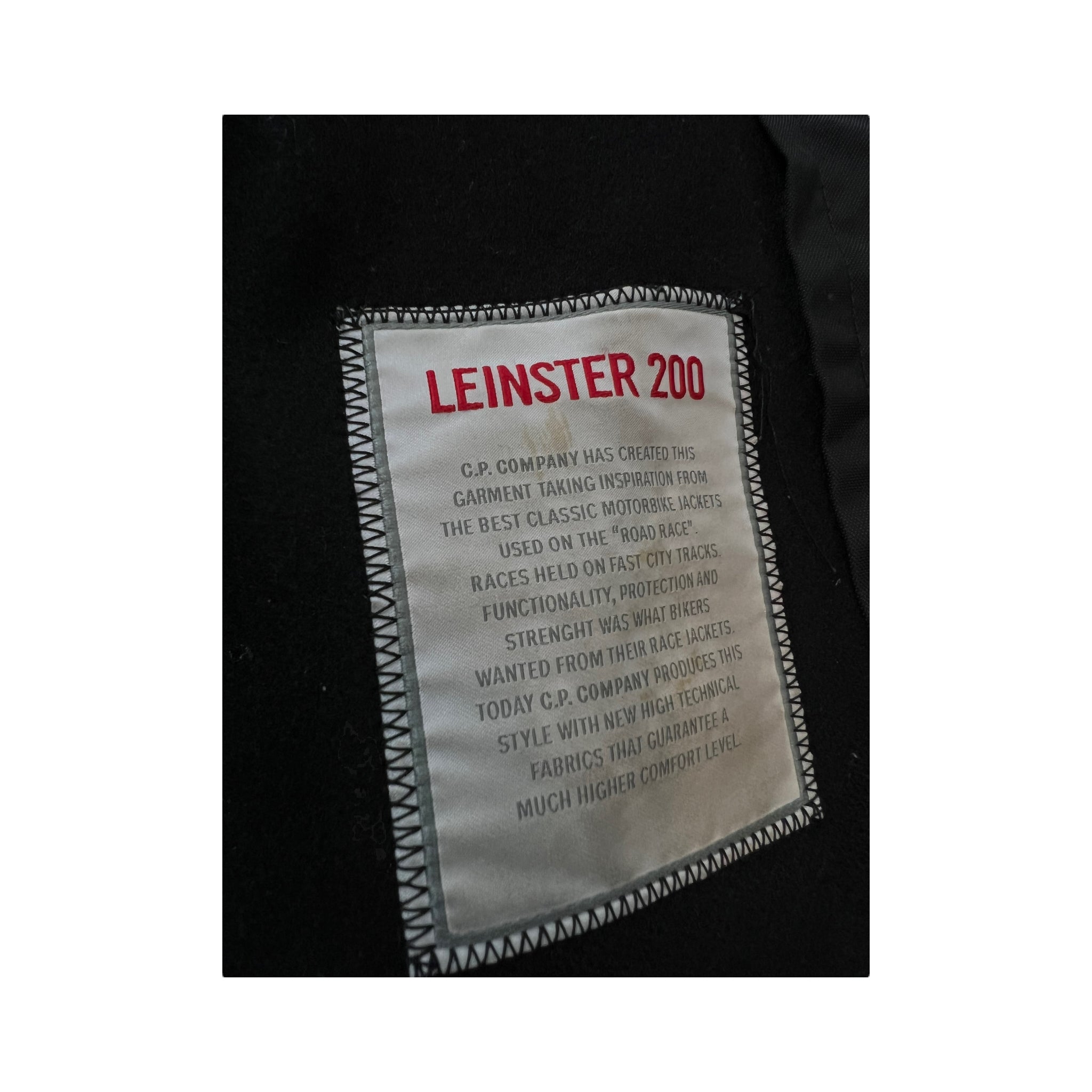 VESTE CP COMPANY GOOGLE JACKET LEINSTER 2000 - NB08