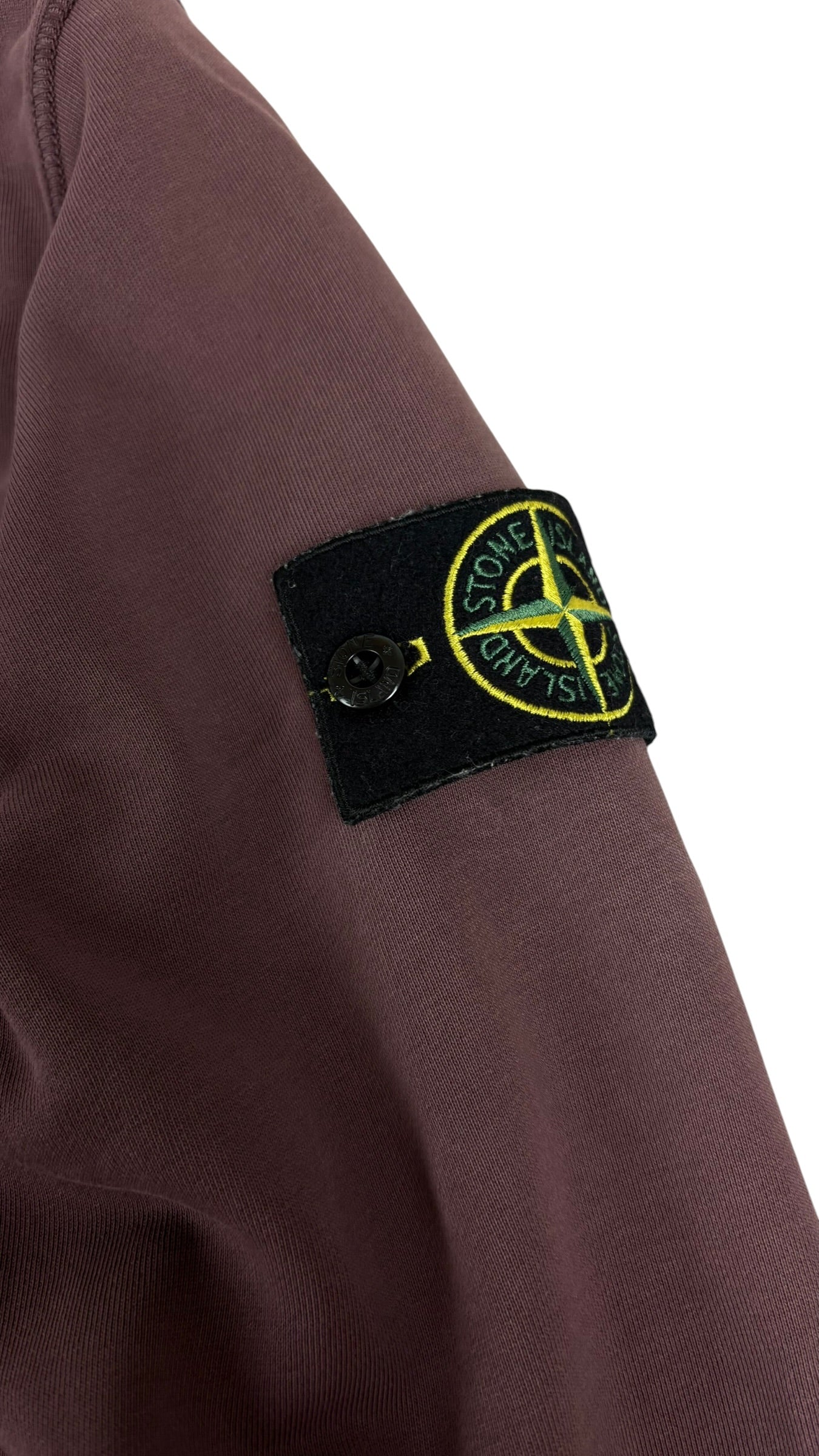 Pull crewneck Stone Island - Bordeaux - Taille M