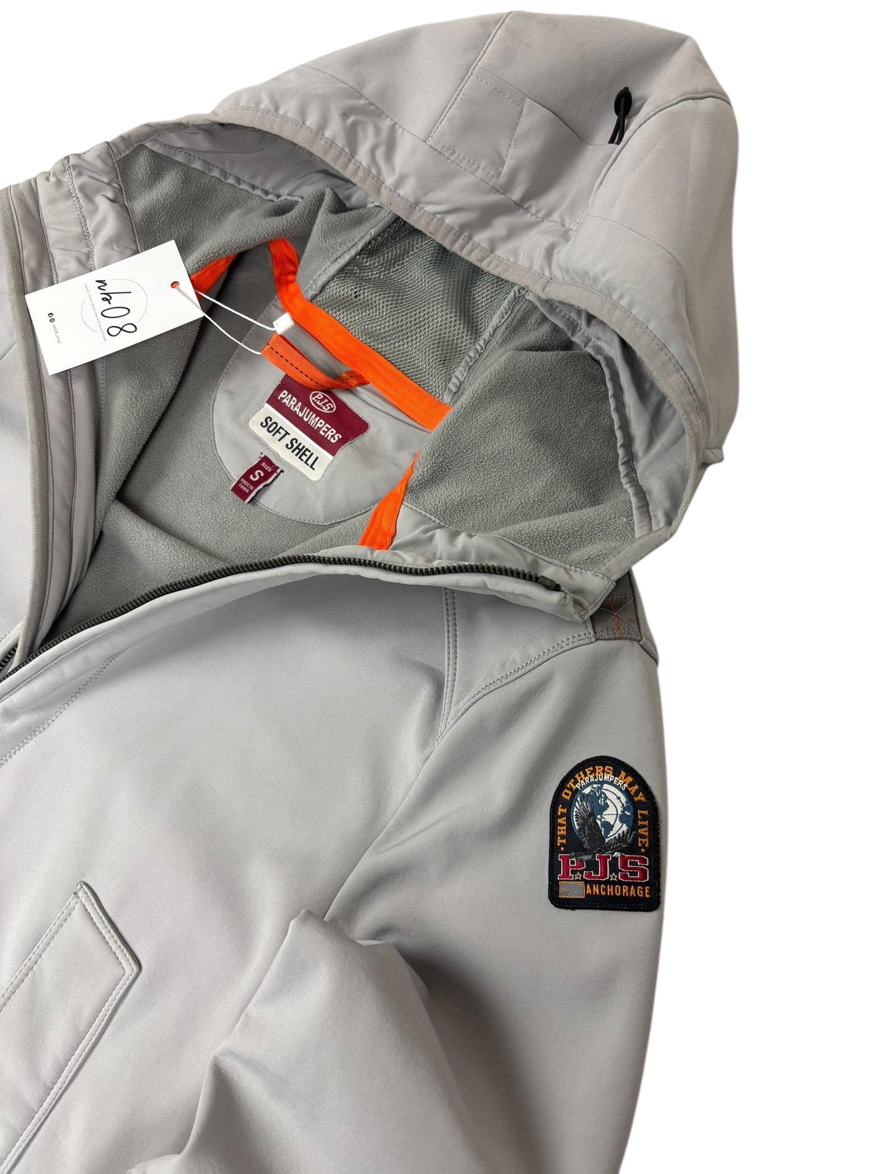 VESTE PARAJUMPERS SOFT SHELL - GRIS - TAILLE S