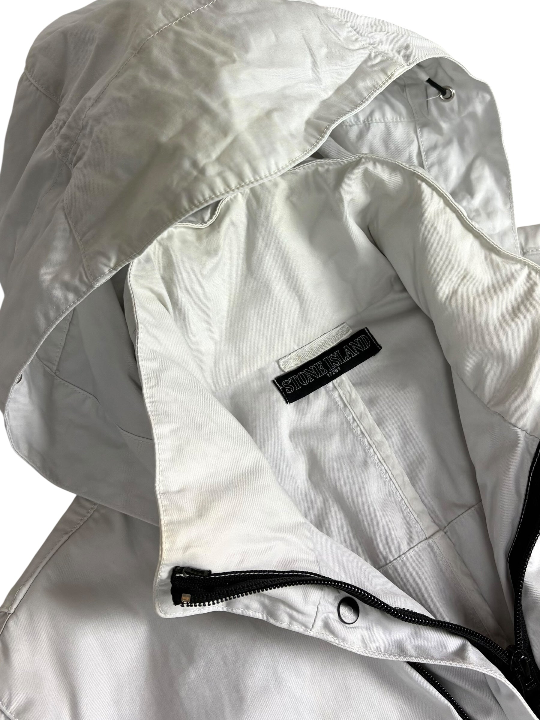 VESTE STONE ISLAND BATAVIA-T SHADOW PROJECT - BLANC - TAILLE S