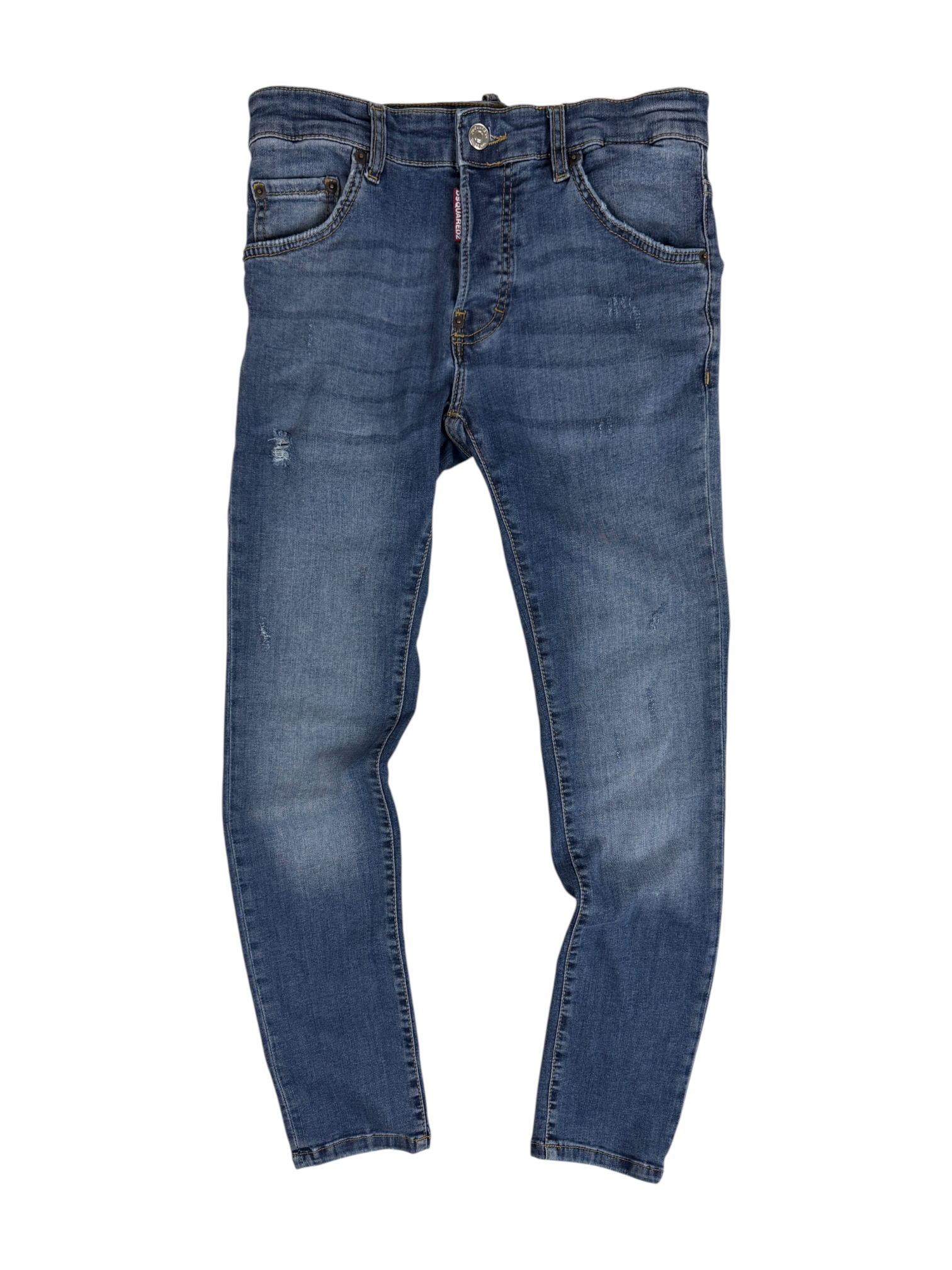 JEAN DSQUARED2 - MARINE - TAILLE 14 ANS