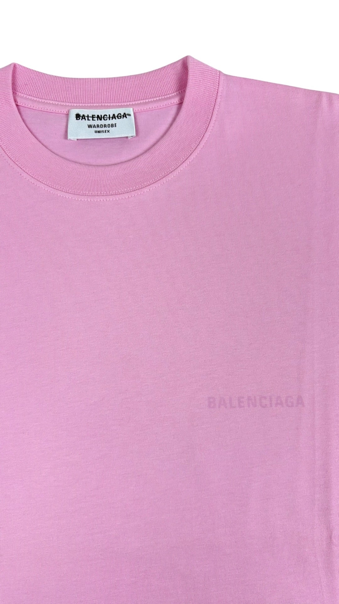 TEE-SHIRT BALENCIAGA - ROSE - TAILLE XS - NEUF