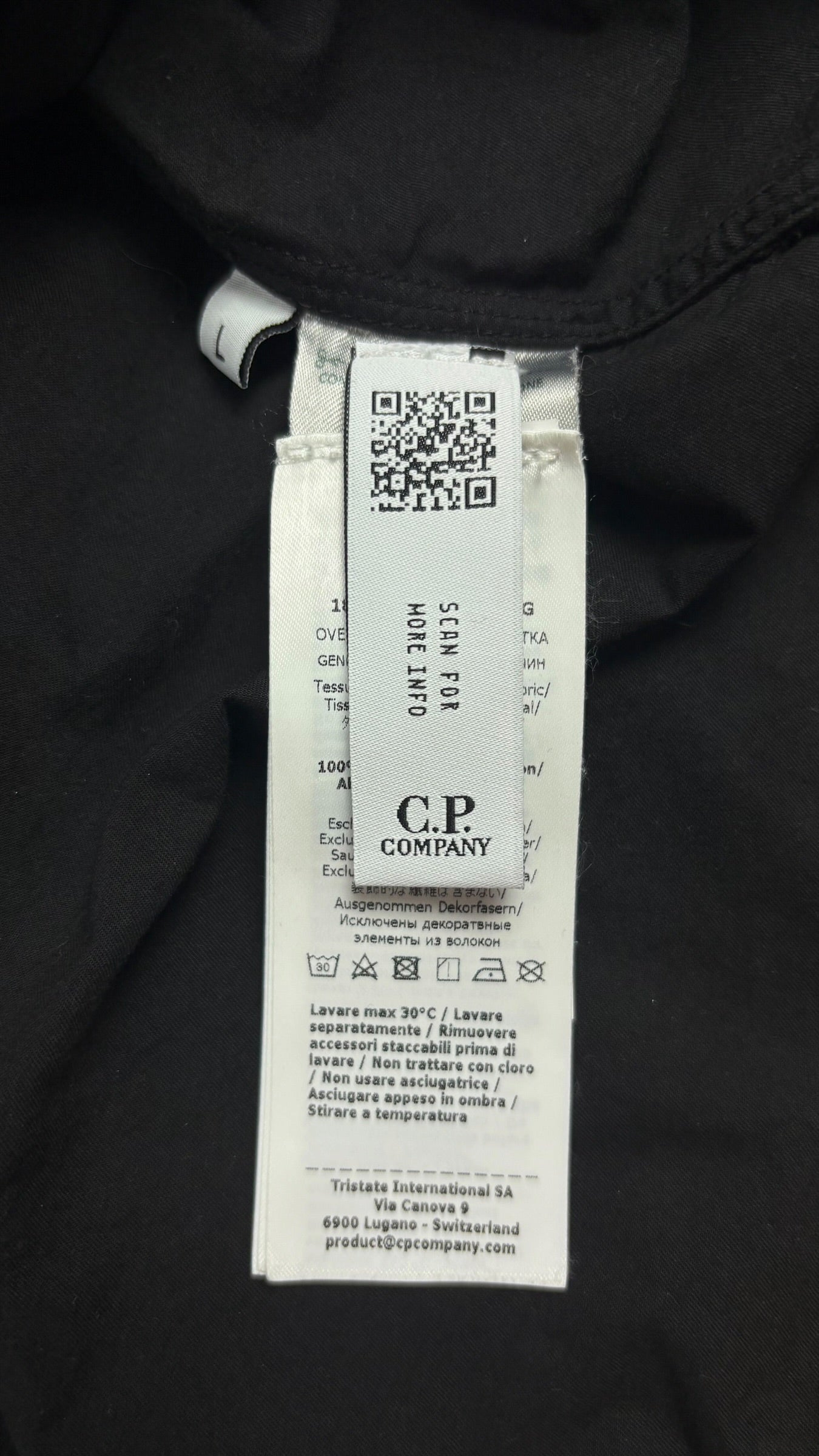 Surchemise C.P Company - Noir - Taille L