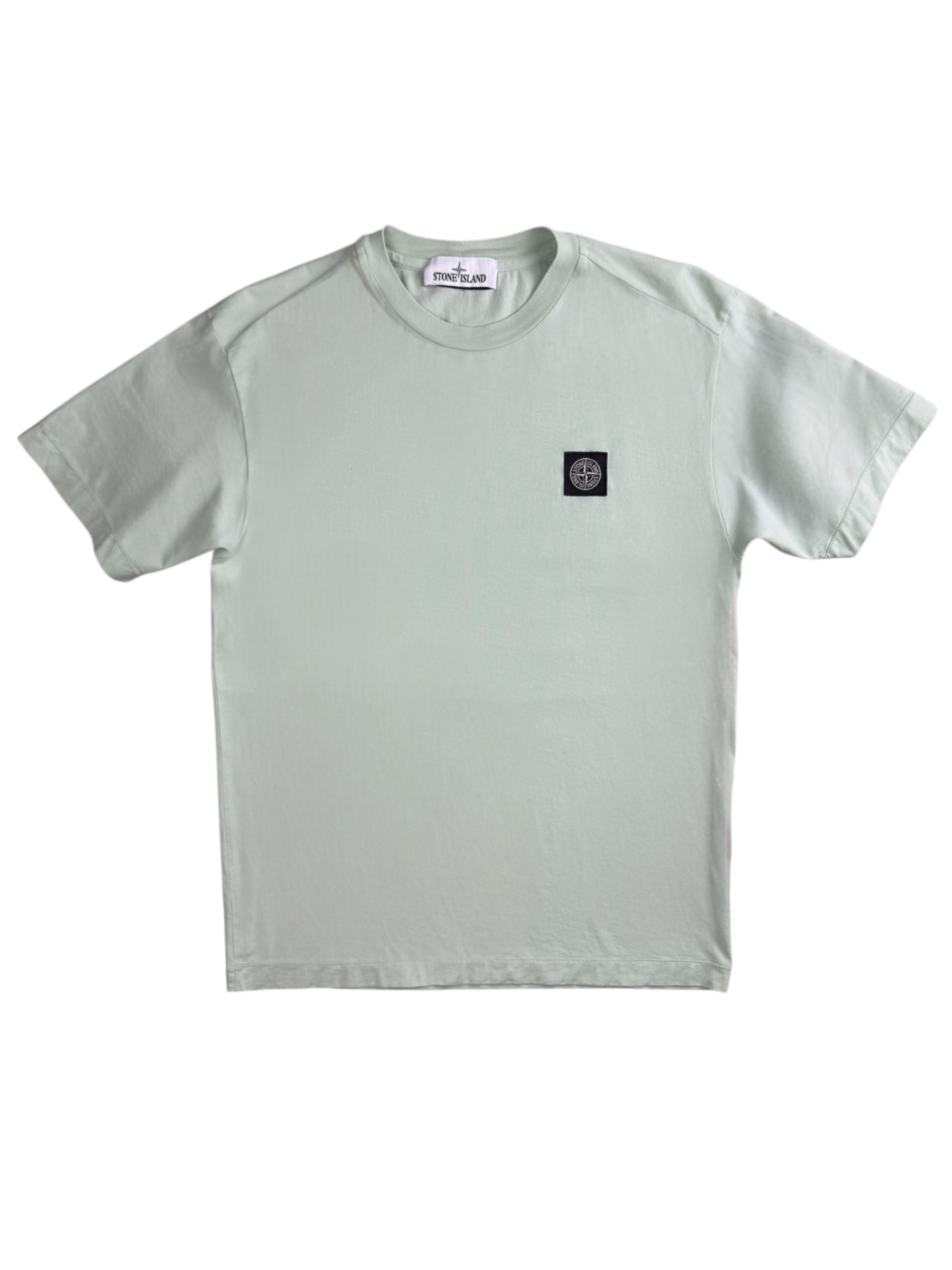TEE-SHIRT STONE ISLAND - VERT PASTEL - TAILLE S - NEUF