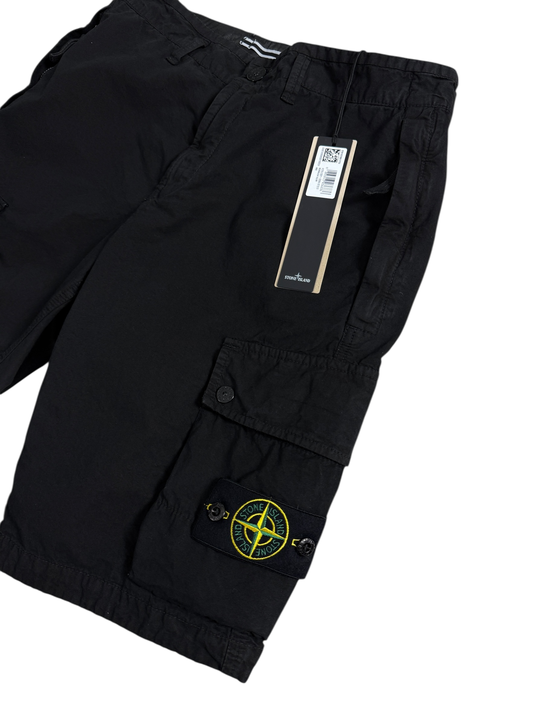 BERMUDA CARGO STONE ISLAND - NOIR - NEUF