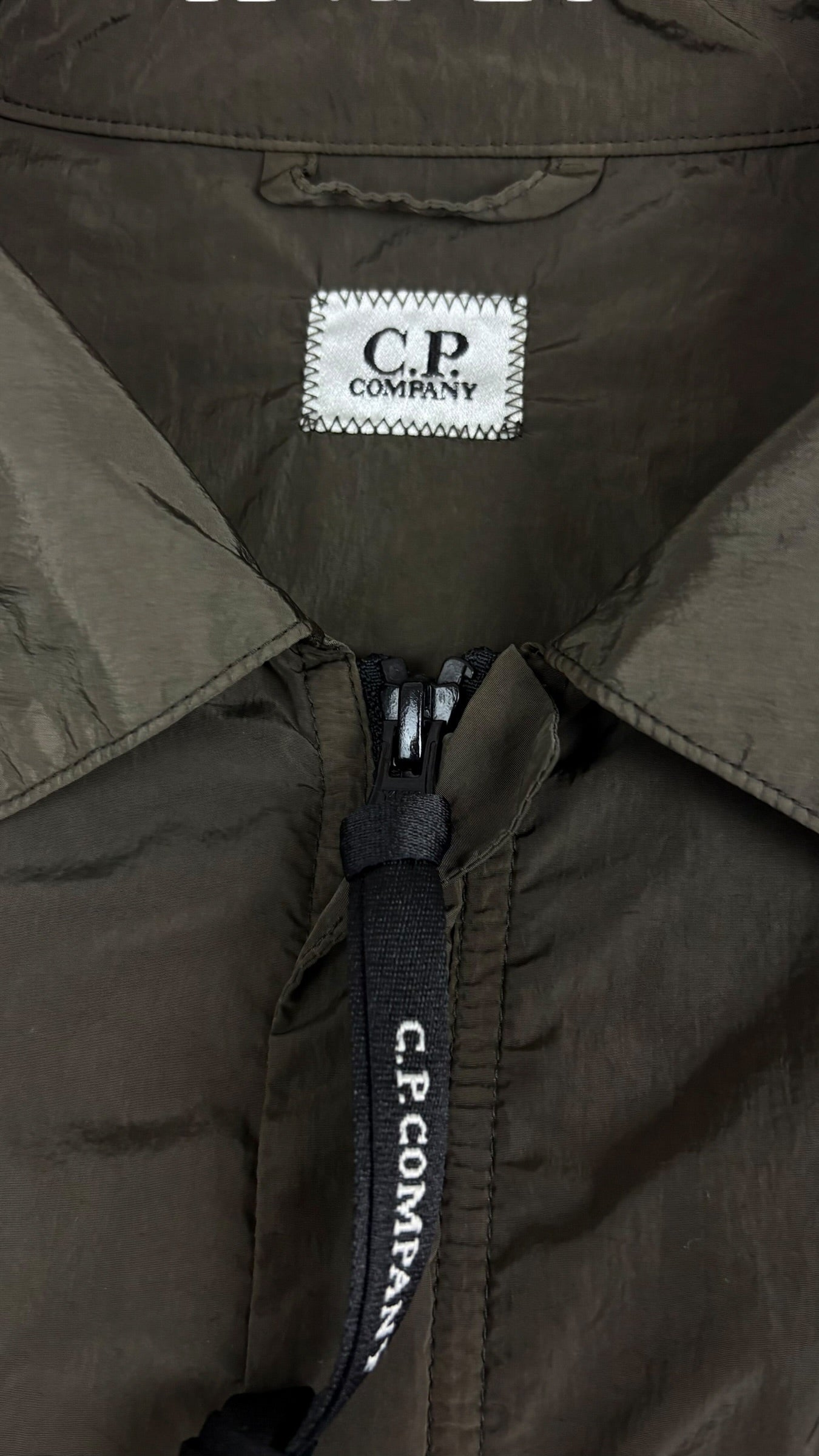 Veste C.P Company kaki taille S - Détail