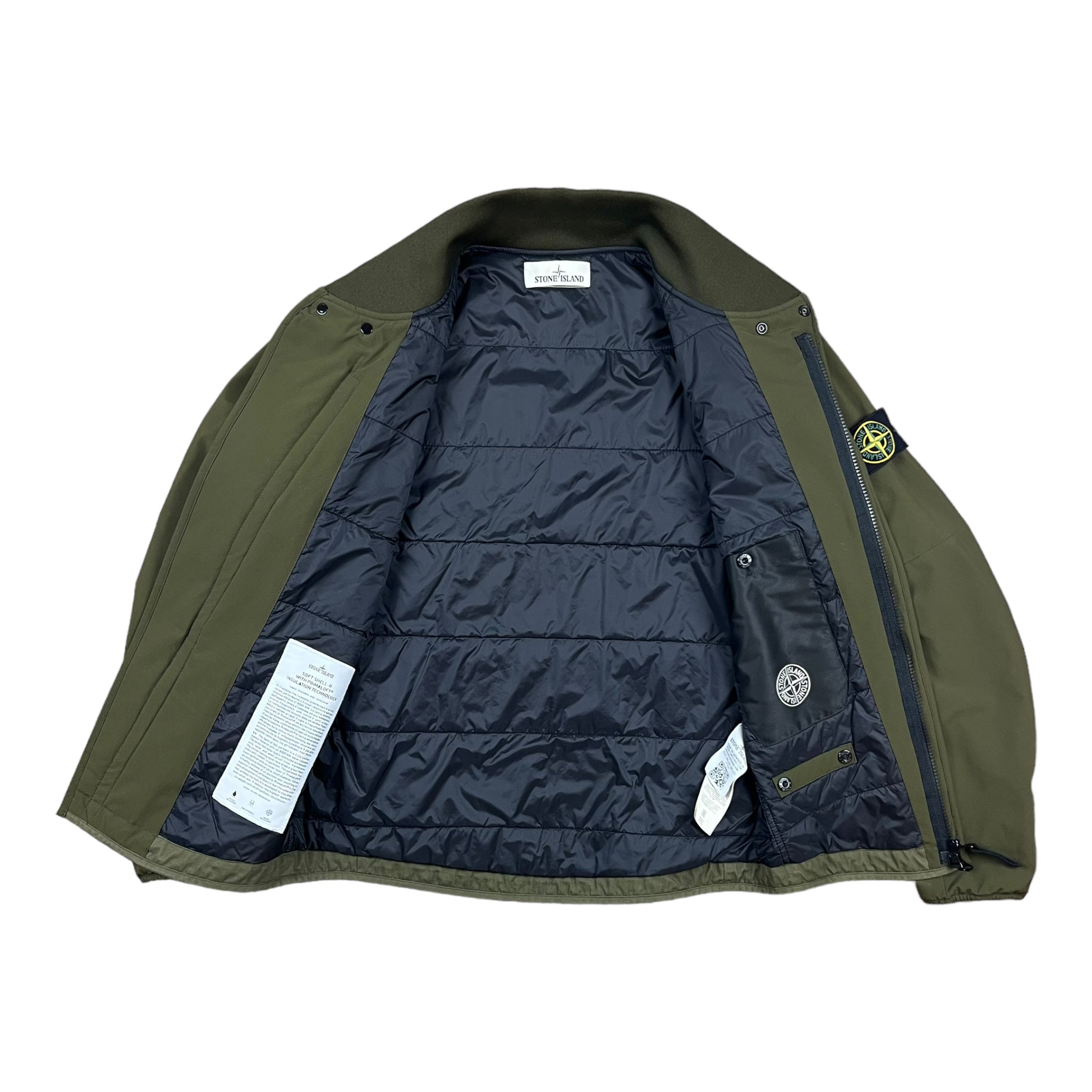 VESTE STONE ISLAND SOFT SHELL-R PRIMALOFT - NB08