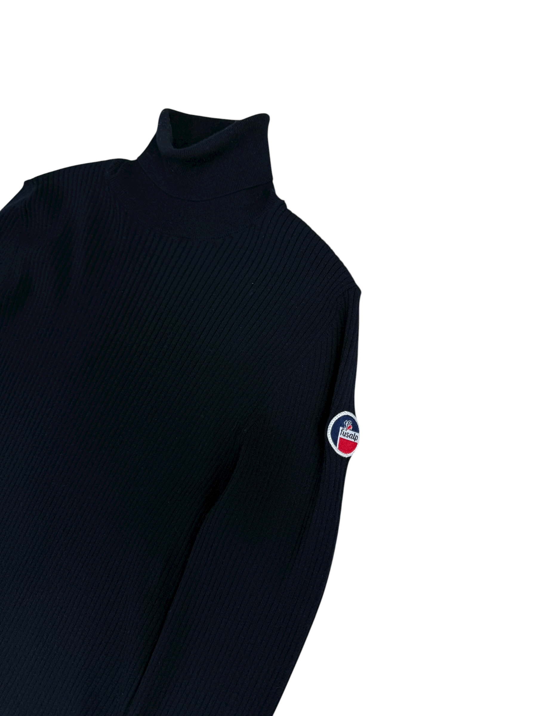 PULL COL ROULÉ FUSALP - MARINE - TAILLE M