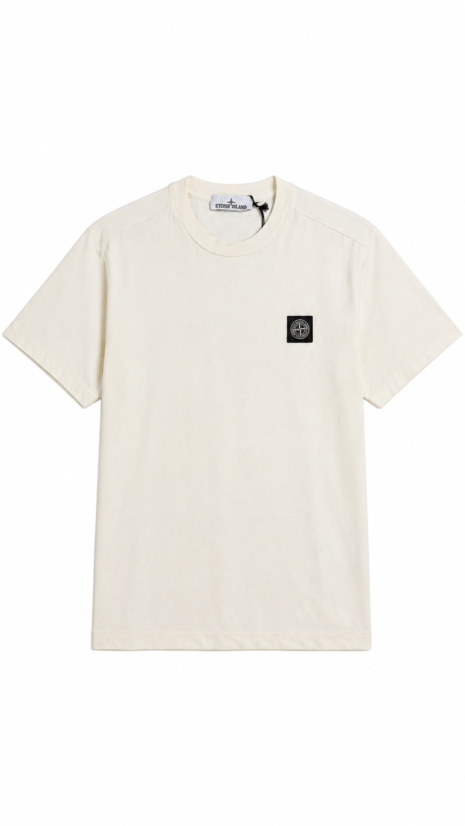 Tee-shirt Stone Island creme neuf Collection 2026 - vue 1/3