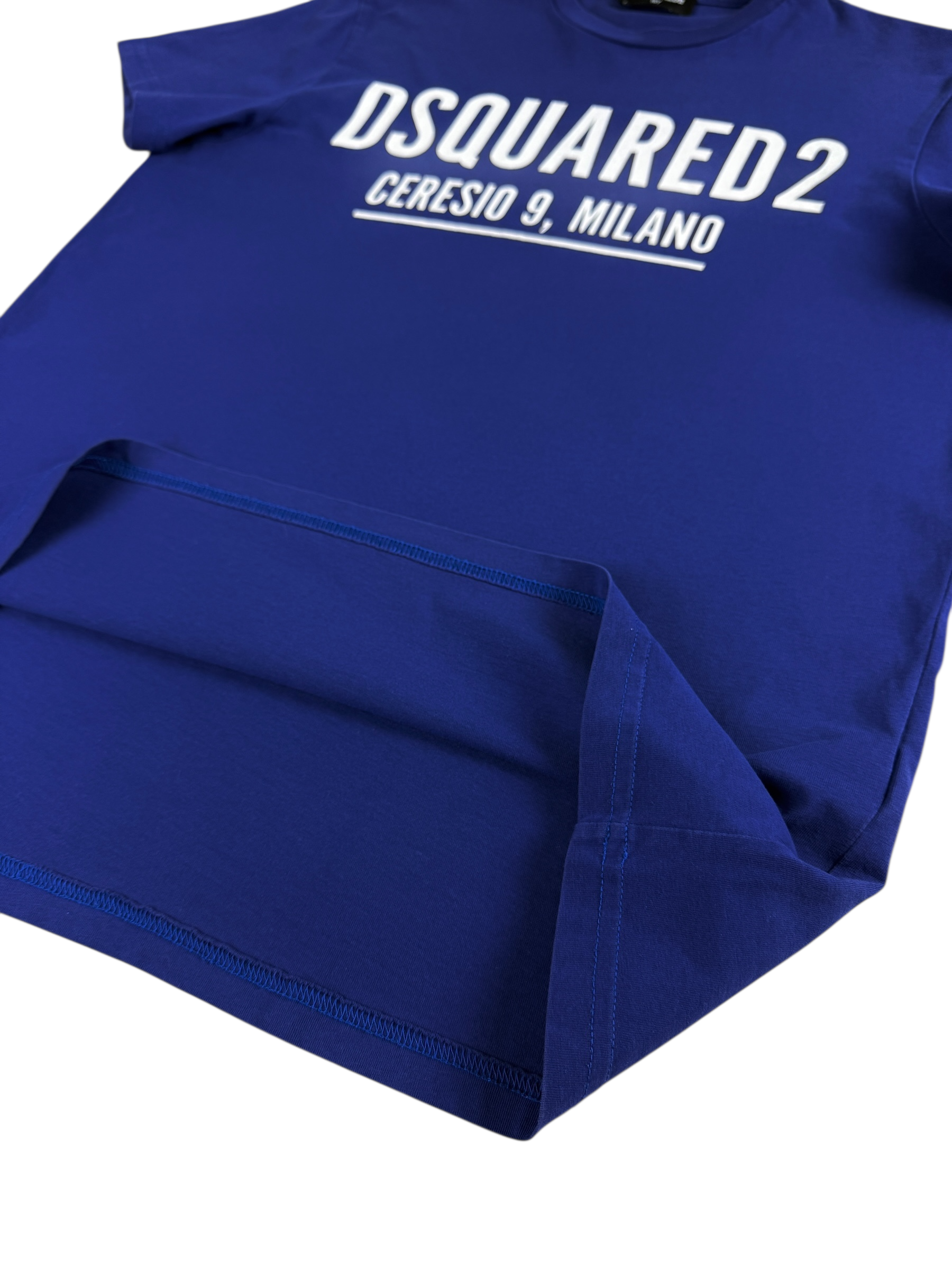 TEE-SHIRT DSQUARED2 - BLEU - TAILLE XS
