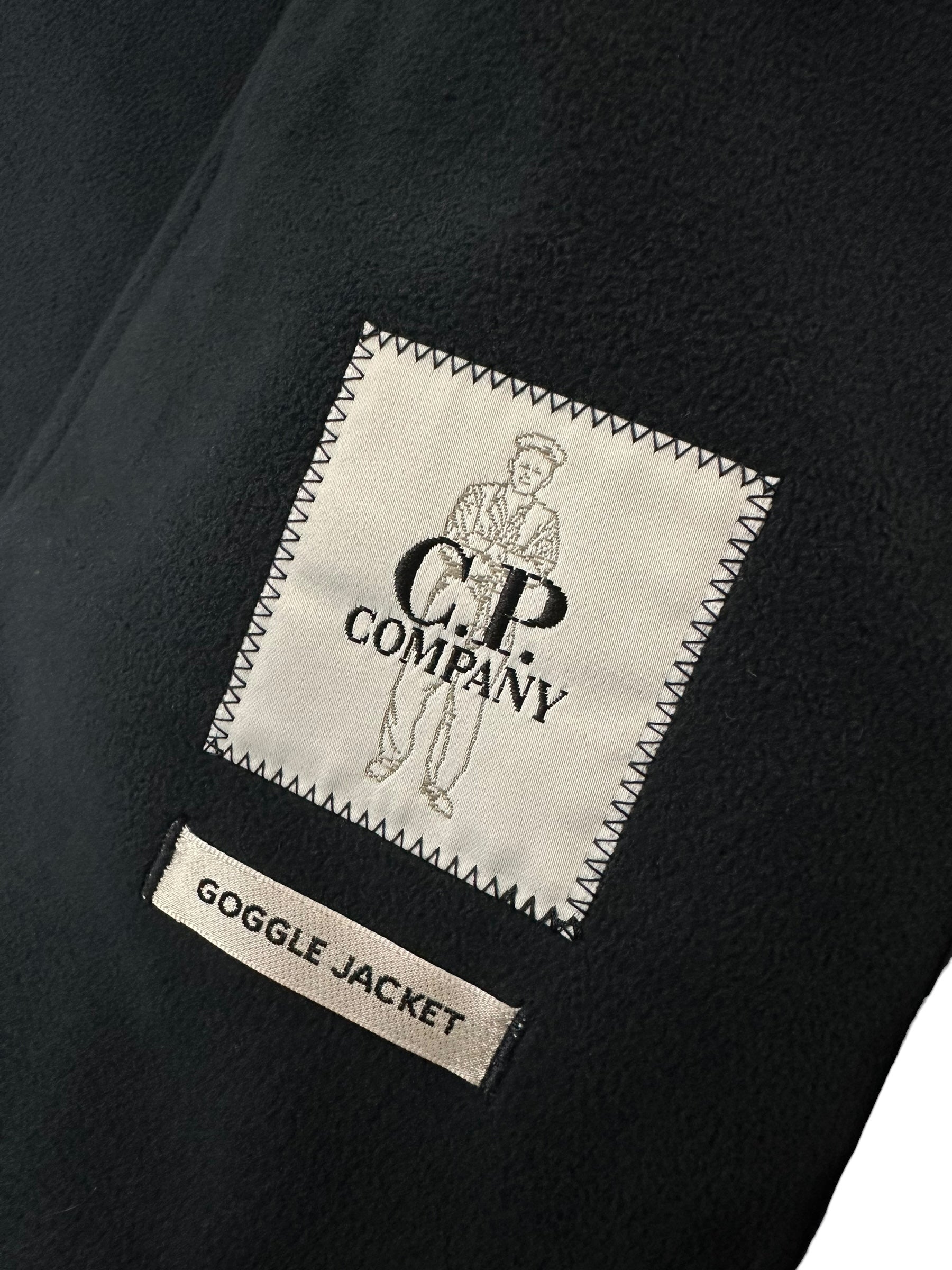 VESTE C.P COMPANY SHELL-R GOGGLE JACKET - MARINE - NEUF