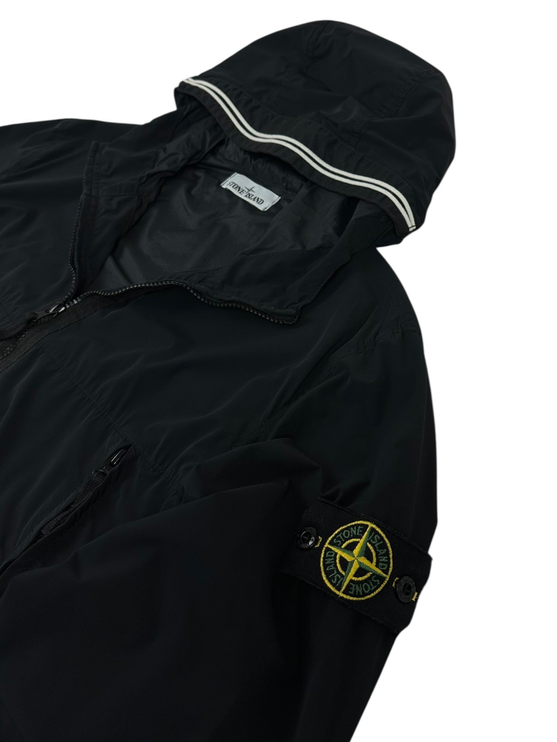 VESTE STONE ISLAND SKIN TOUCH NYLON-TC - NOIR - TAILLE L