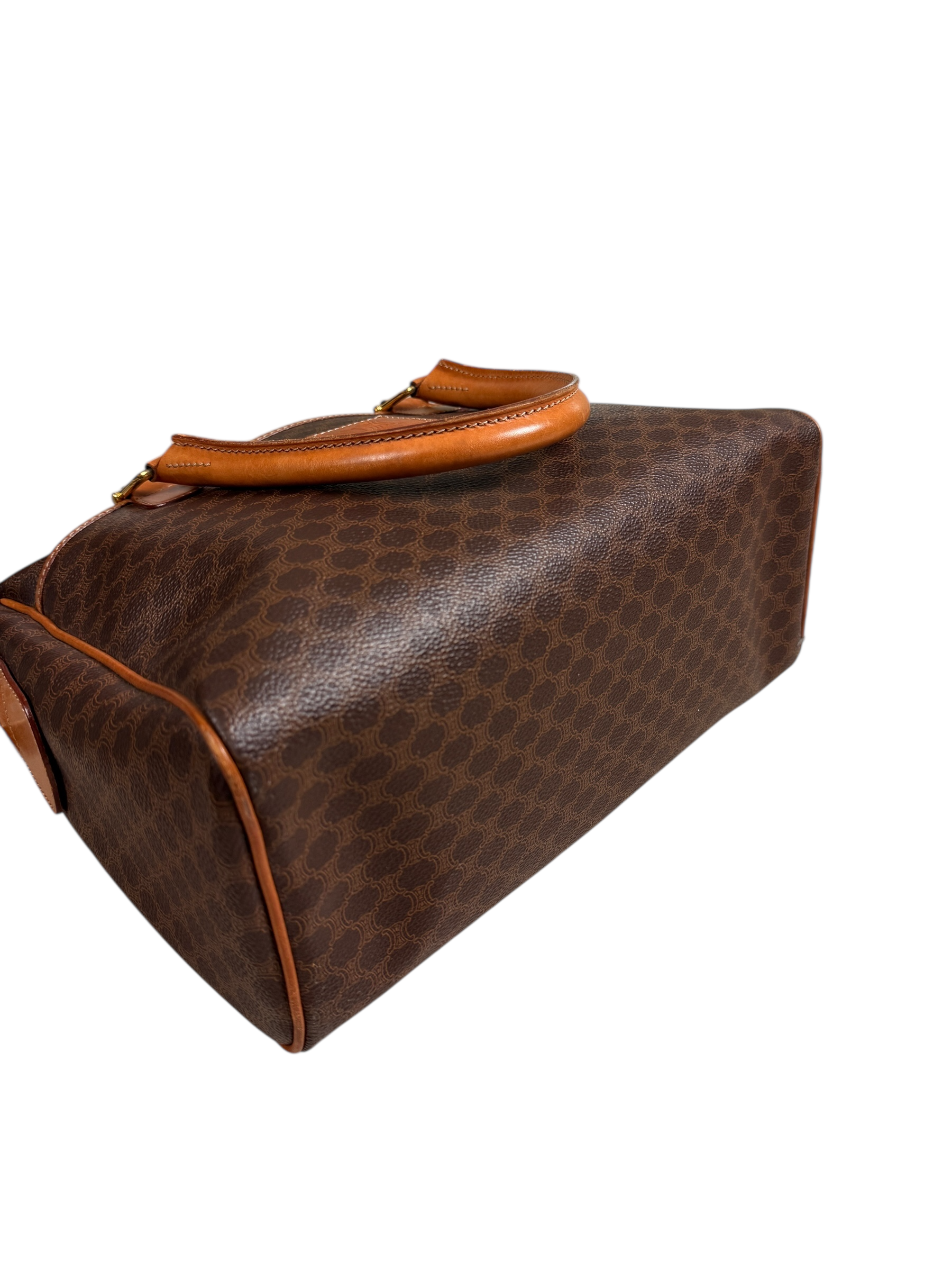 SAC À MAIN CELINE MACADAM CANVAS - MARRON
