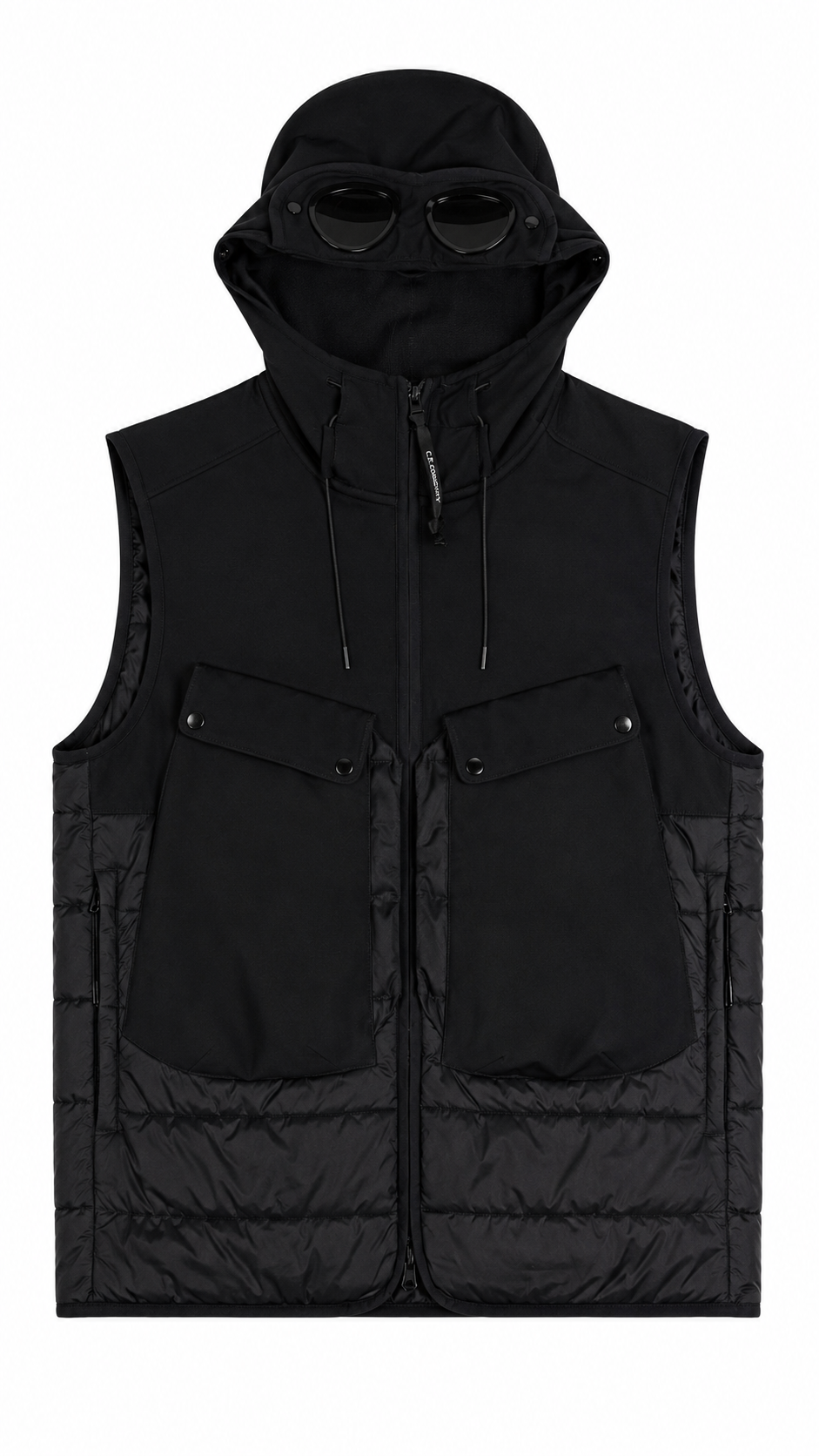 Gilet C.P Company Shell-R noir taille 50 - vue 1/4